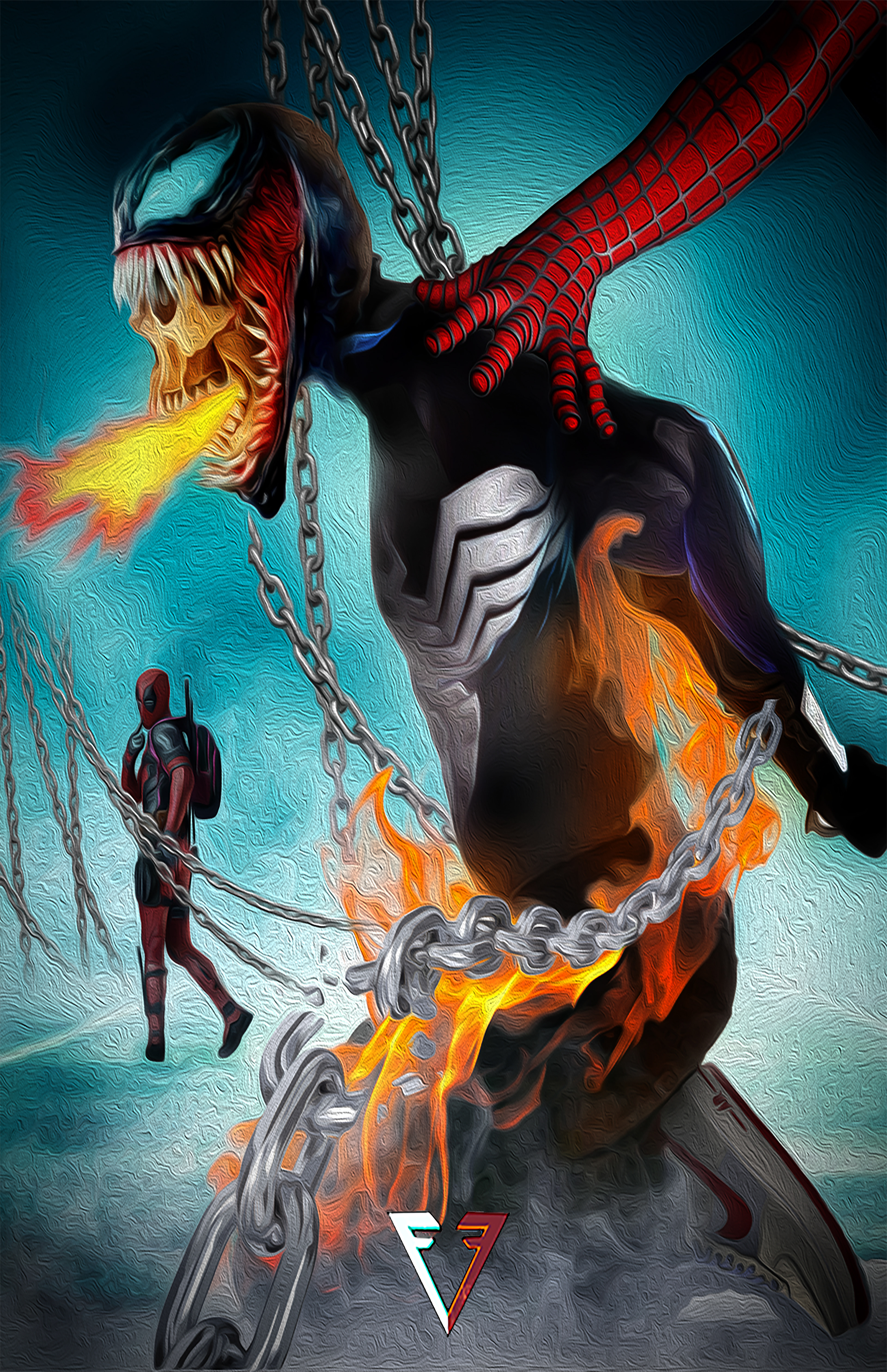 Trapped inside the venom