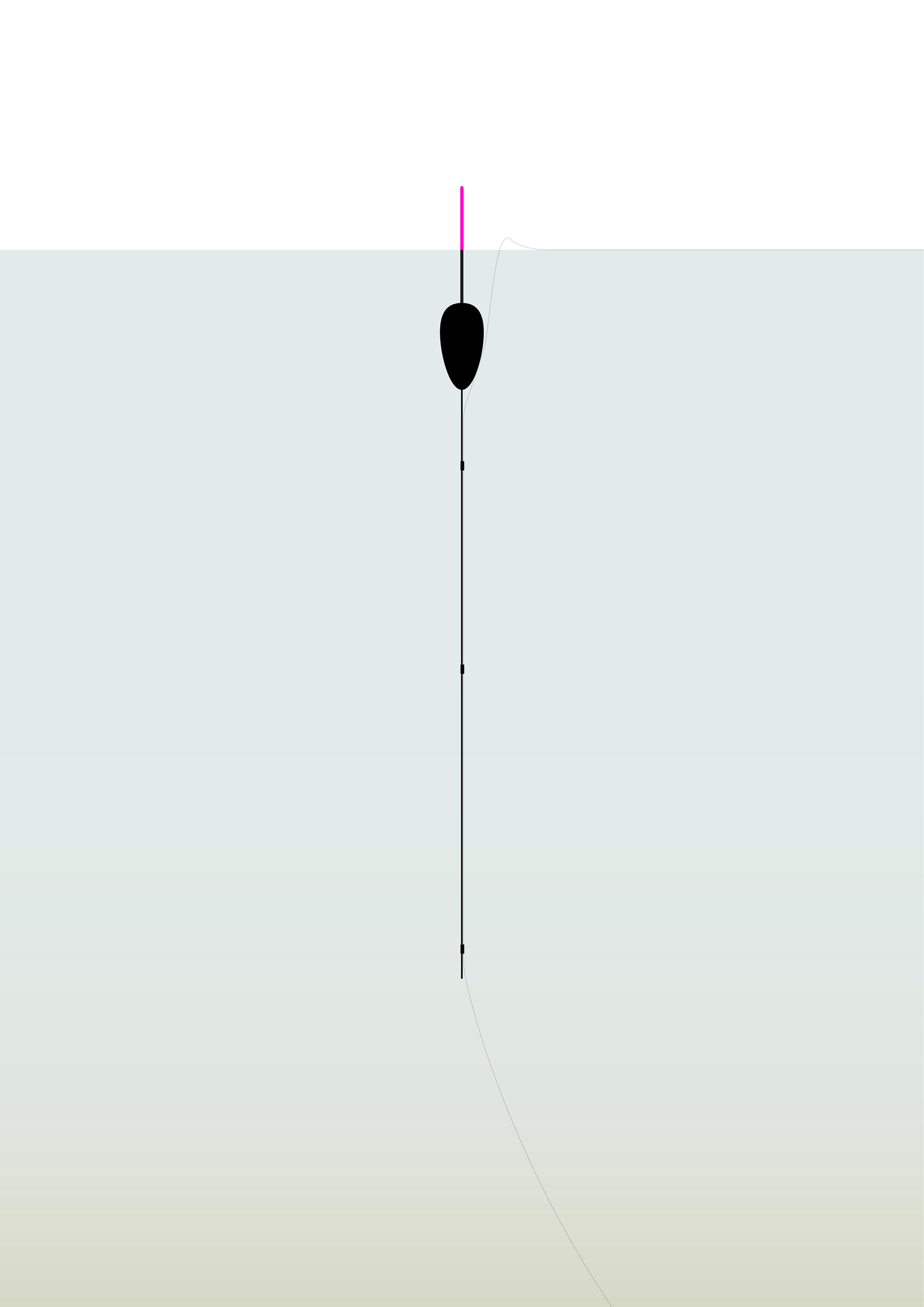 Fishing 'Float' - Editorial Illustration