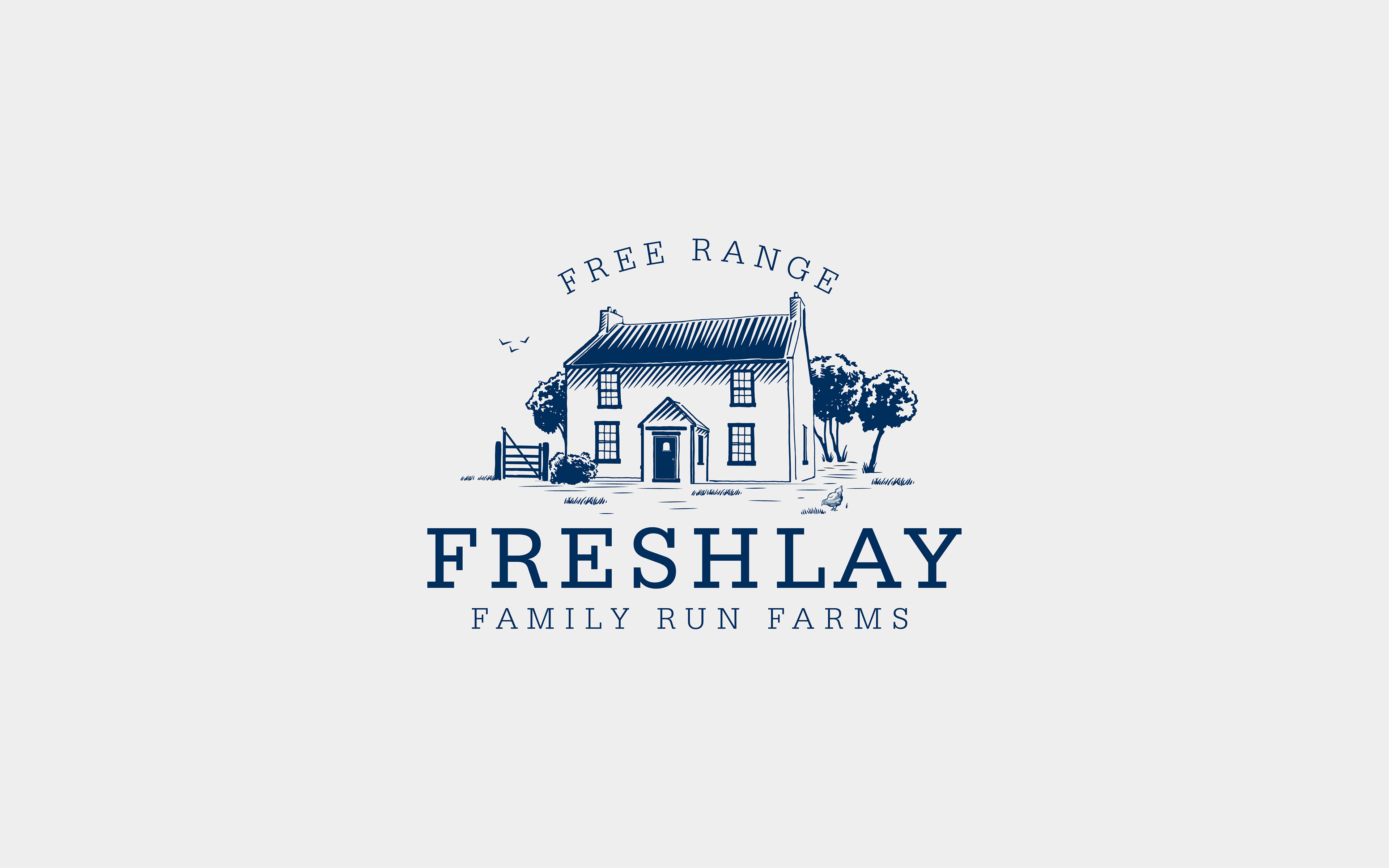 Freshlay Eggs - Logo Illustration