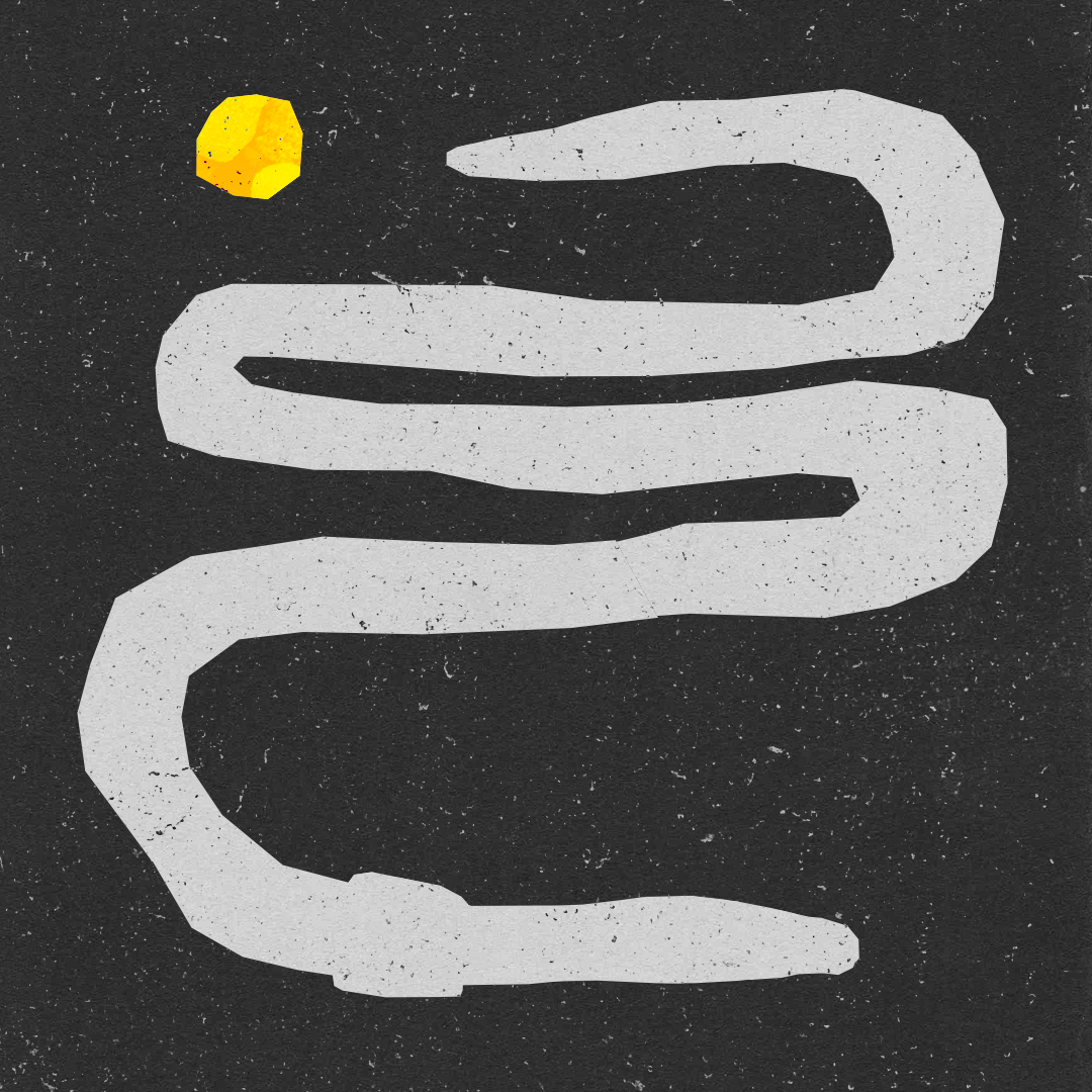 Be More Worm - Editorial illustration