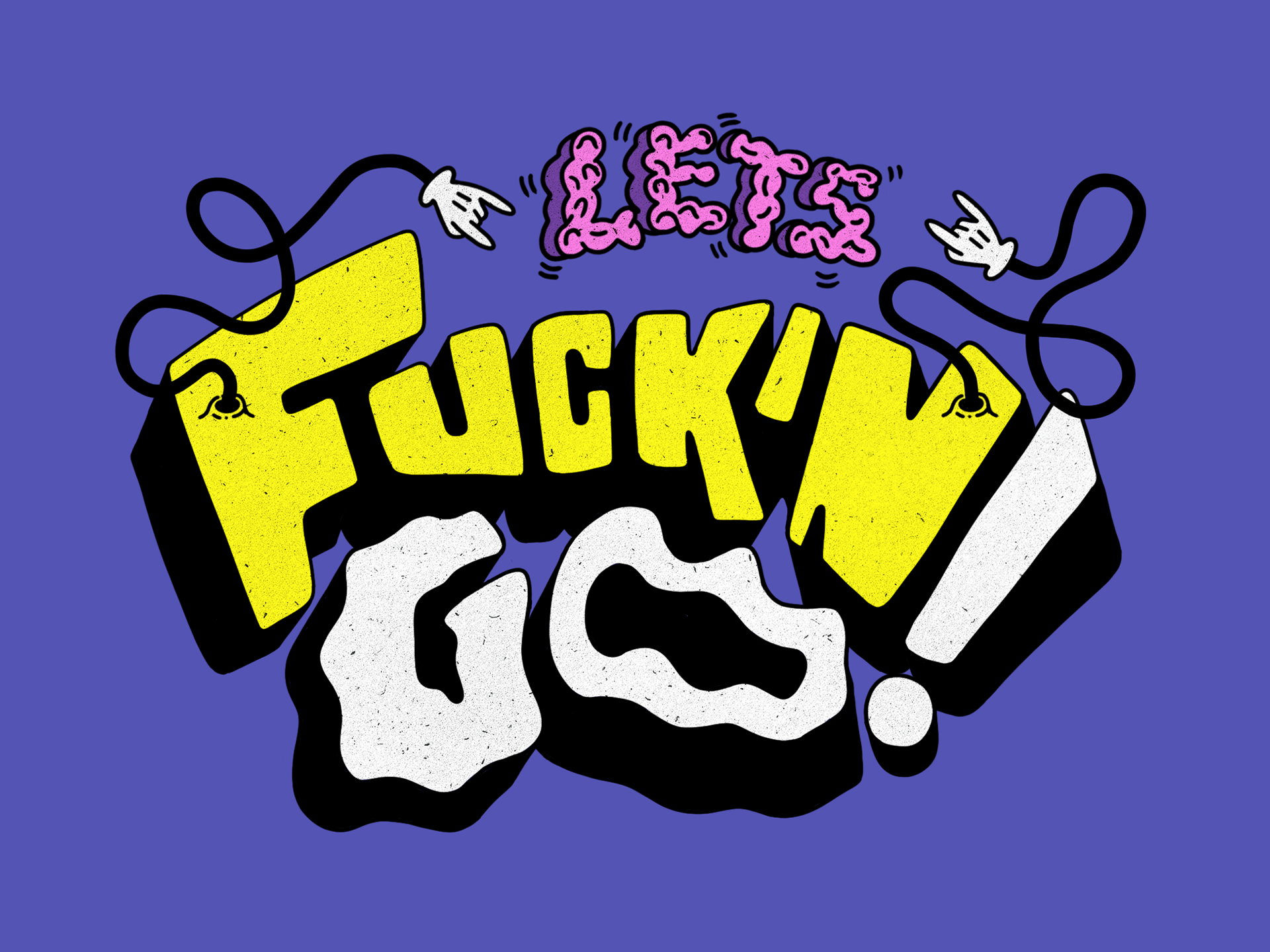 LFG! - Lettering Illustration