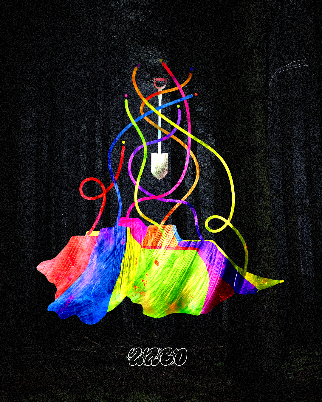 Zabo Trails - Dirt Jumps Illustration