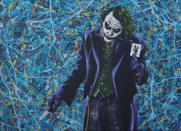 The Joker - 24" x 44" - SOLD