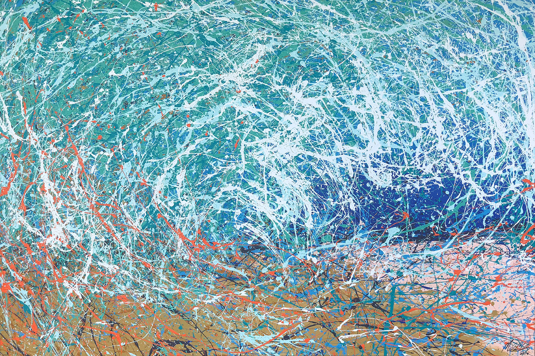No. 21 - 48" x 72" - SOLD