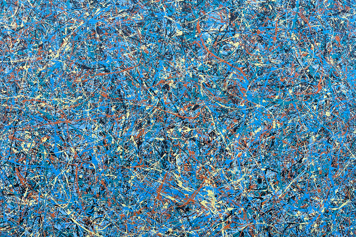 No. 95 - "Daydreaming" - 48" x 72" - $8,600