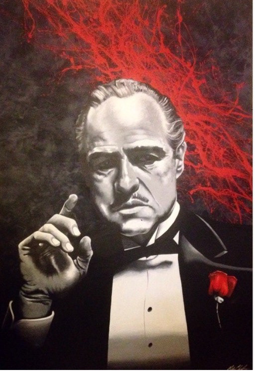 "The Godfather" - 48" x 72"