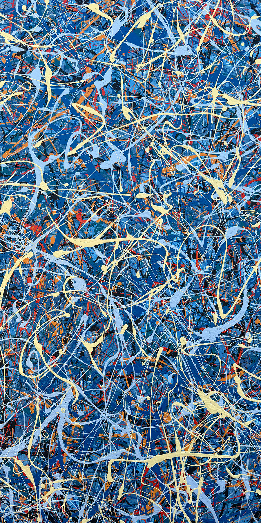 No. 104 - "Autumn Trek" - 24" x 48" - SOLD