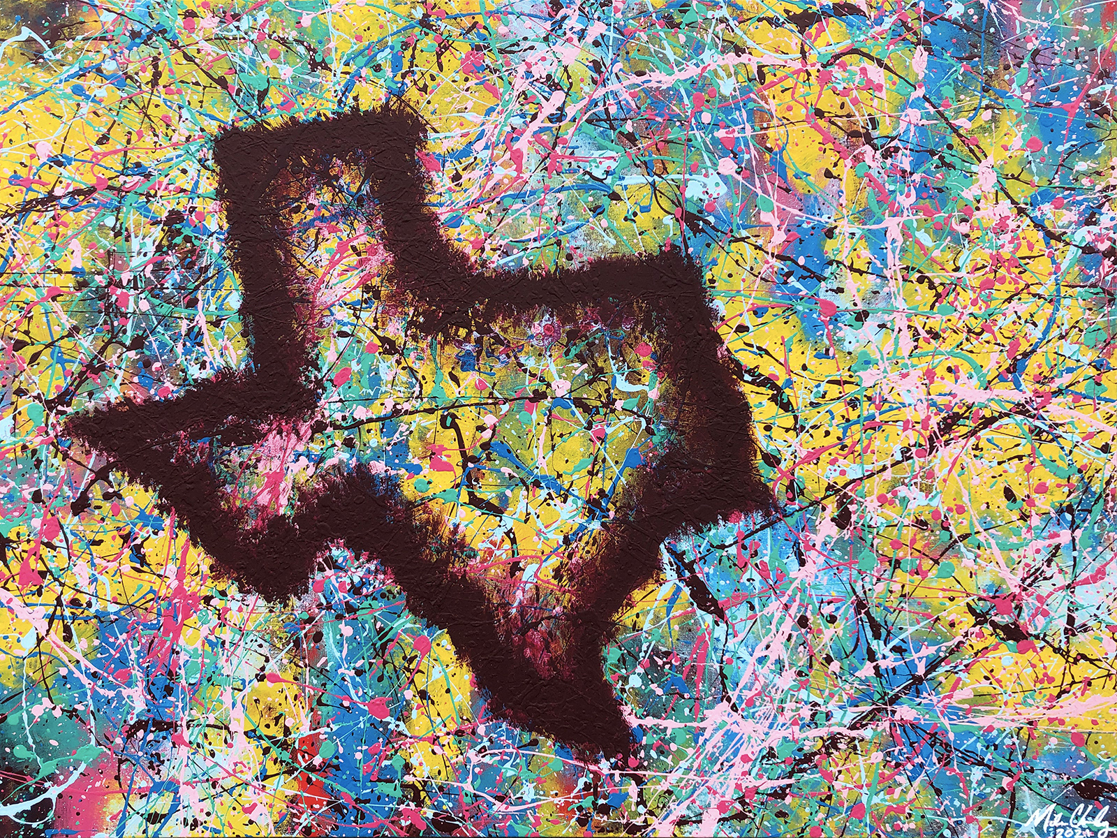 "Fun Down South" - 36" x 48"