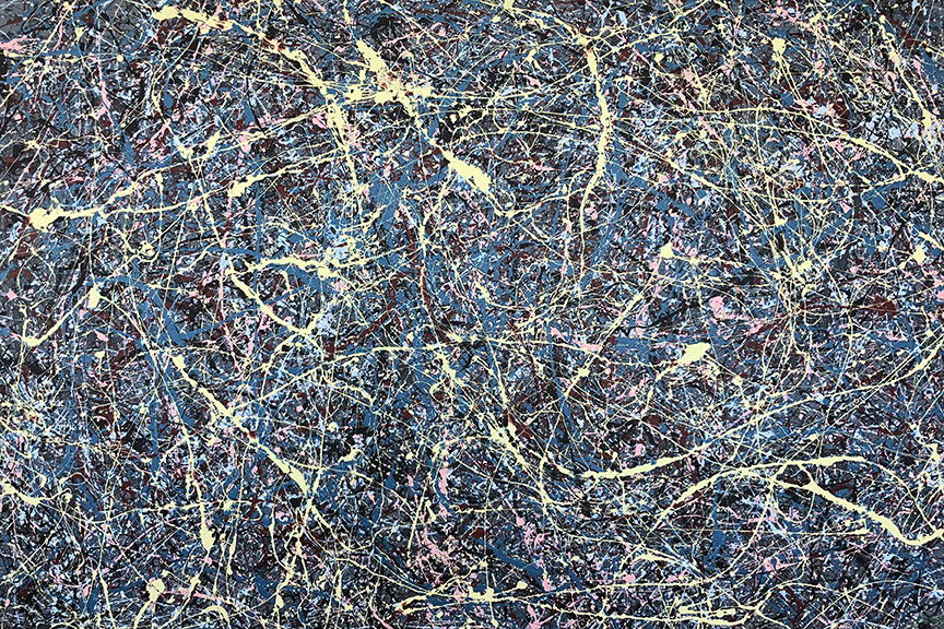 A Walk Around the City - 48" x 72"