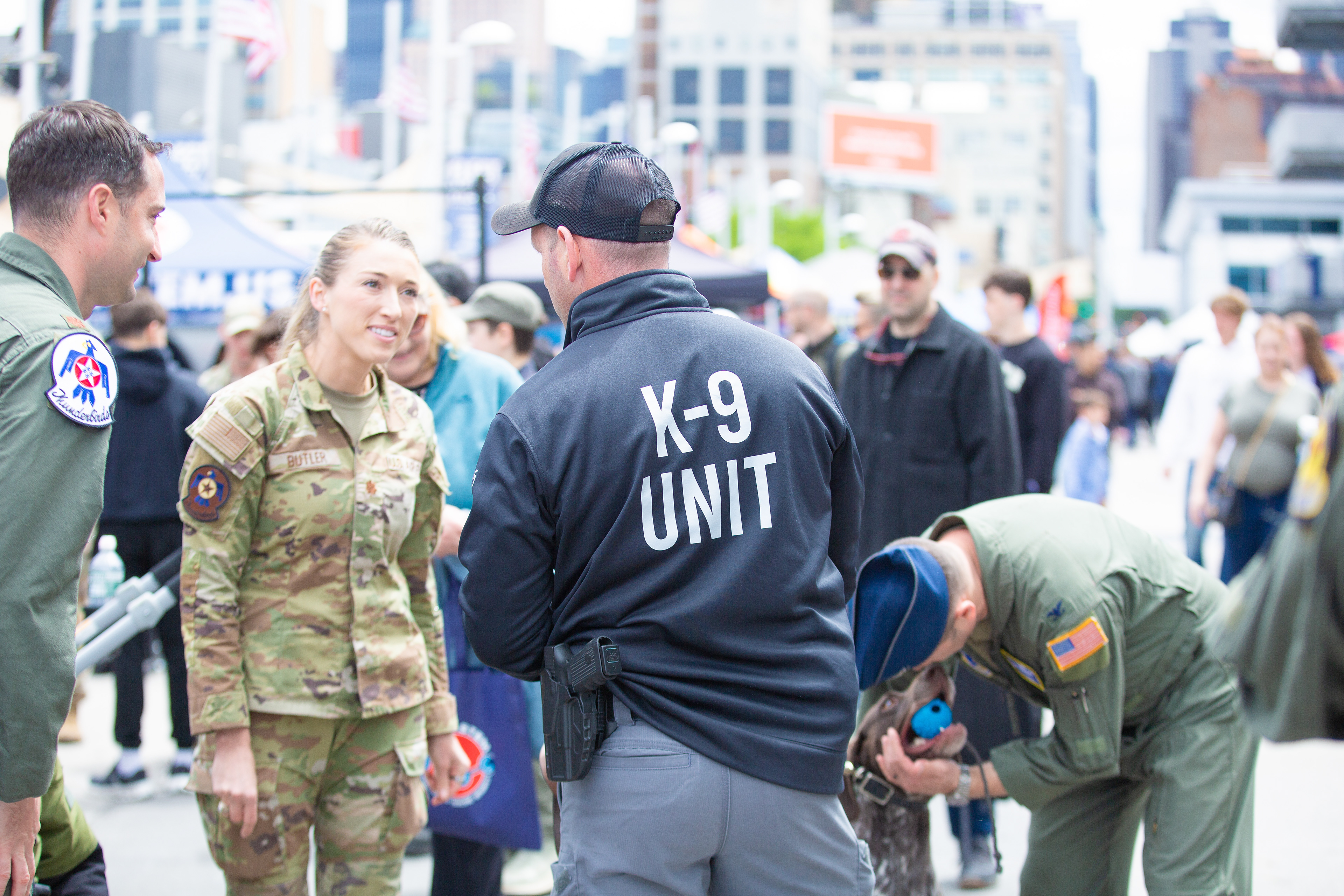 United States Air Force & K-9 Unit