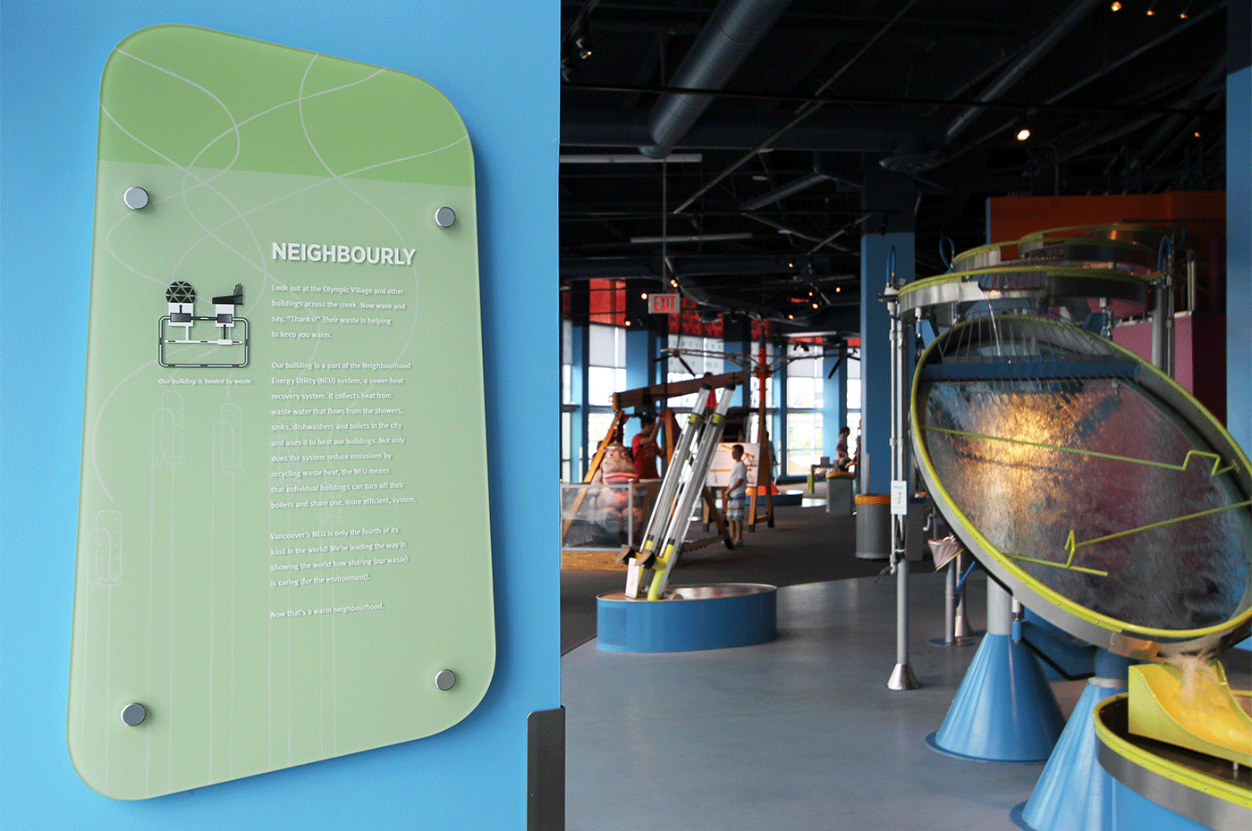 Neighbourly, displayed in the Eureka! Gallery.