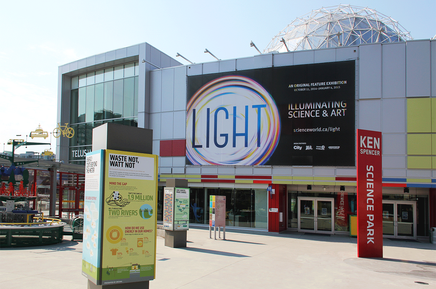 Exterior banner