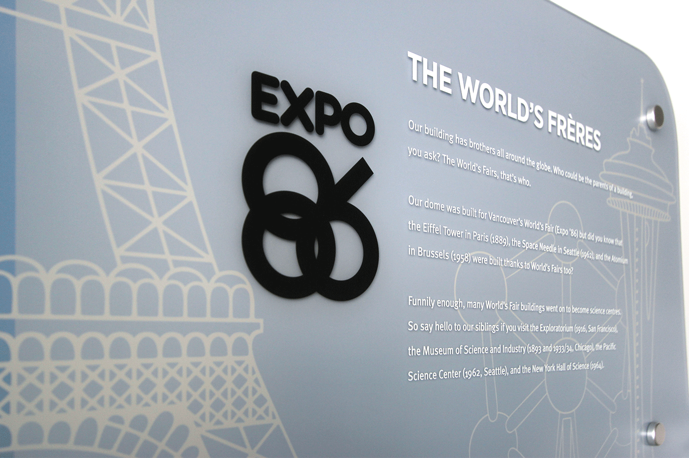 The World's Frères, displayed in the Connection Zone.