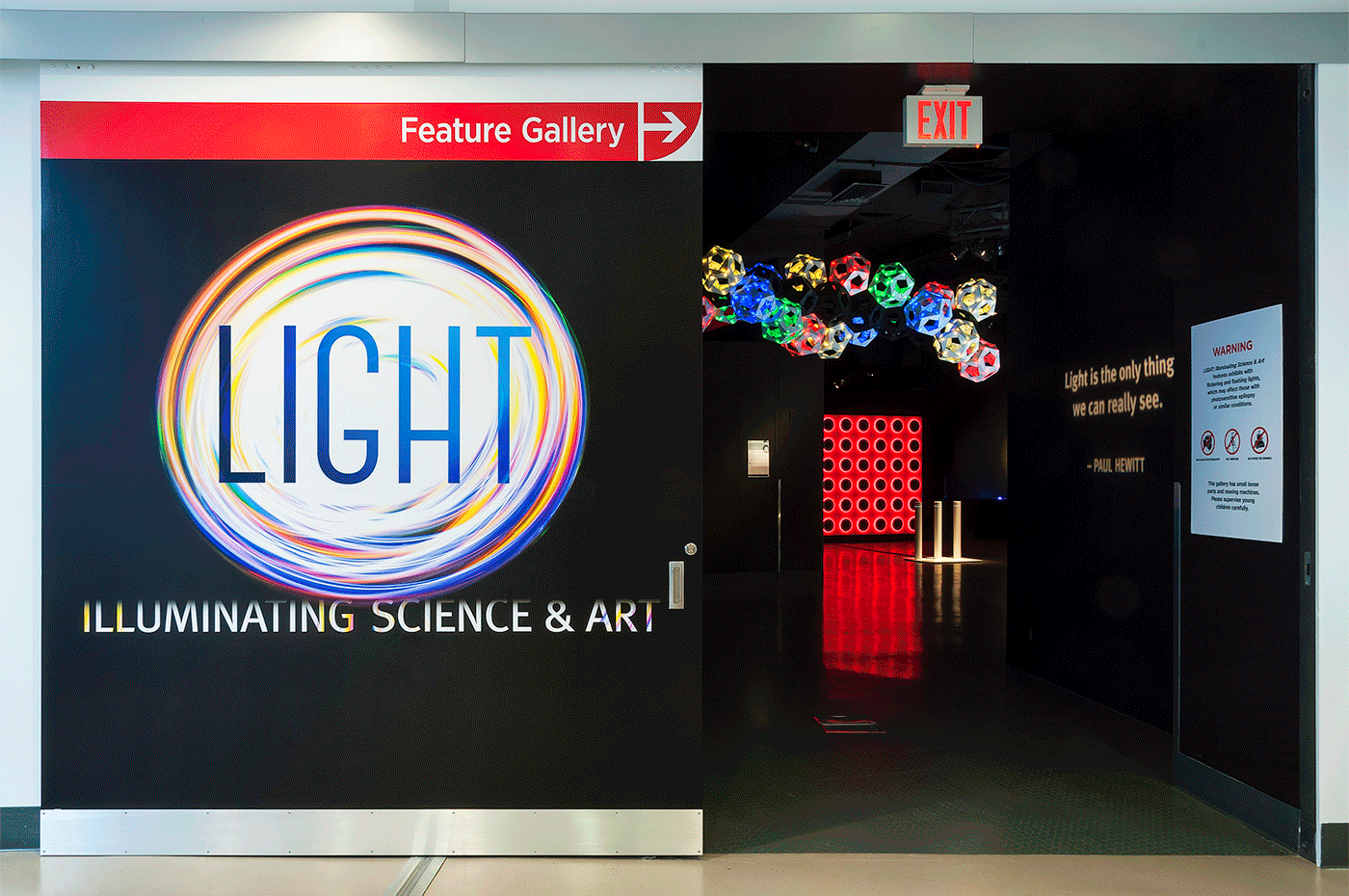 Feature Gallery entrance