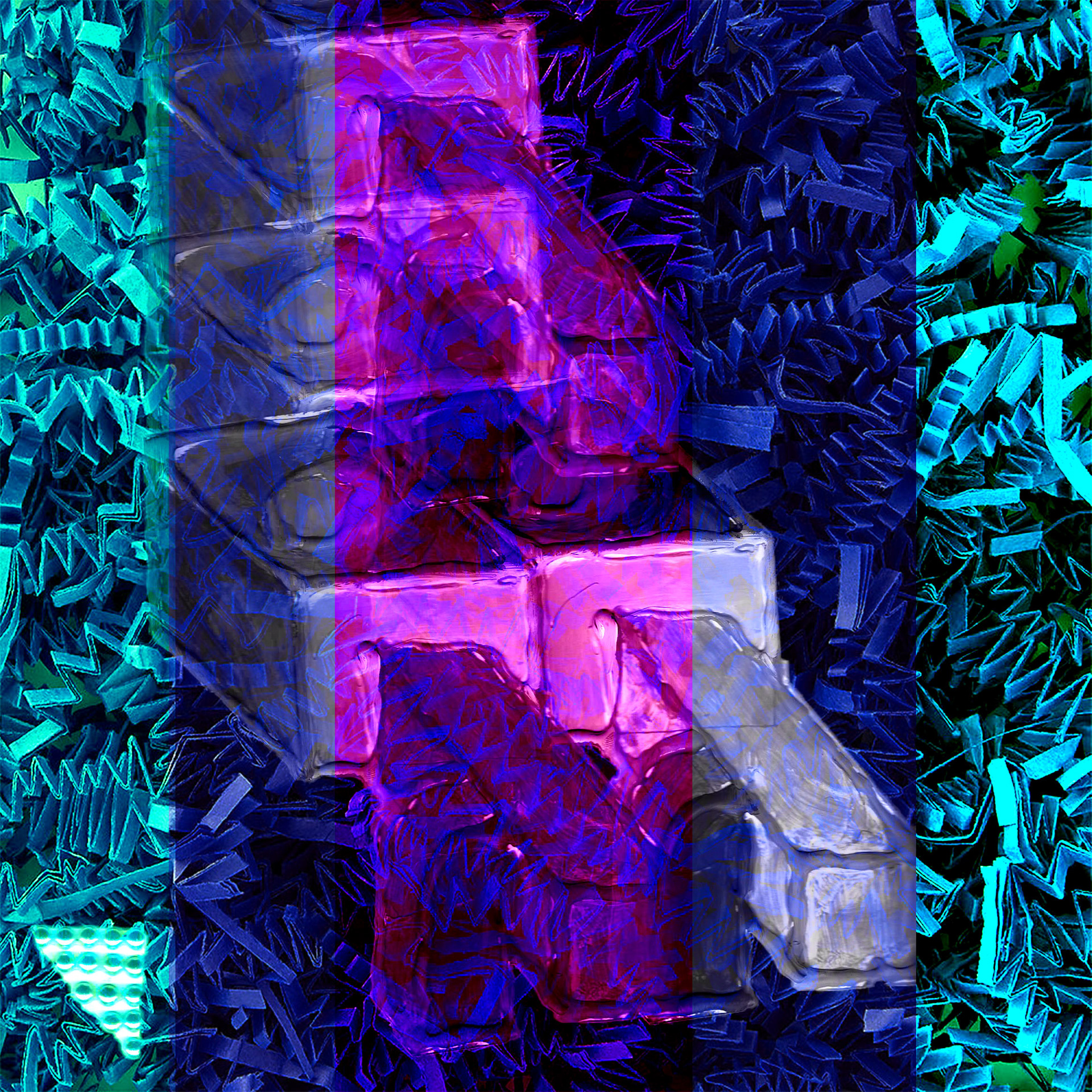 Bridge&Tunnel. Mixed media digital print, 4x5".