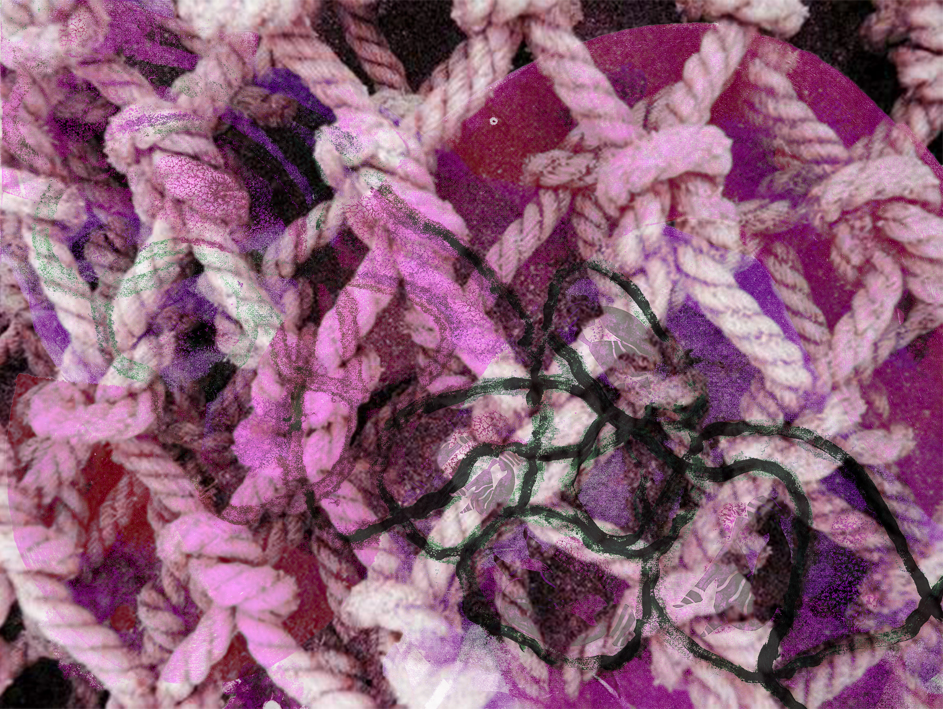 Harbour Ladders. Digital Print, 11x8".