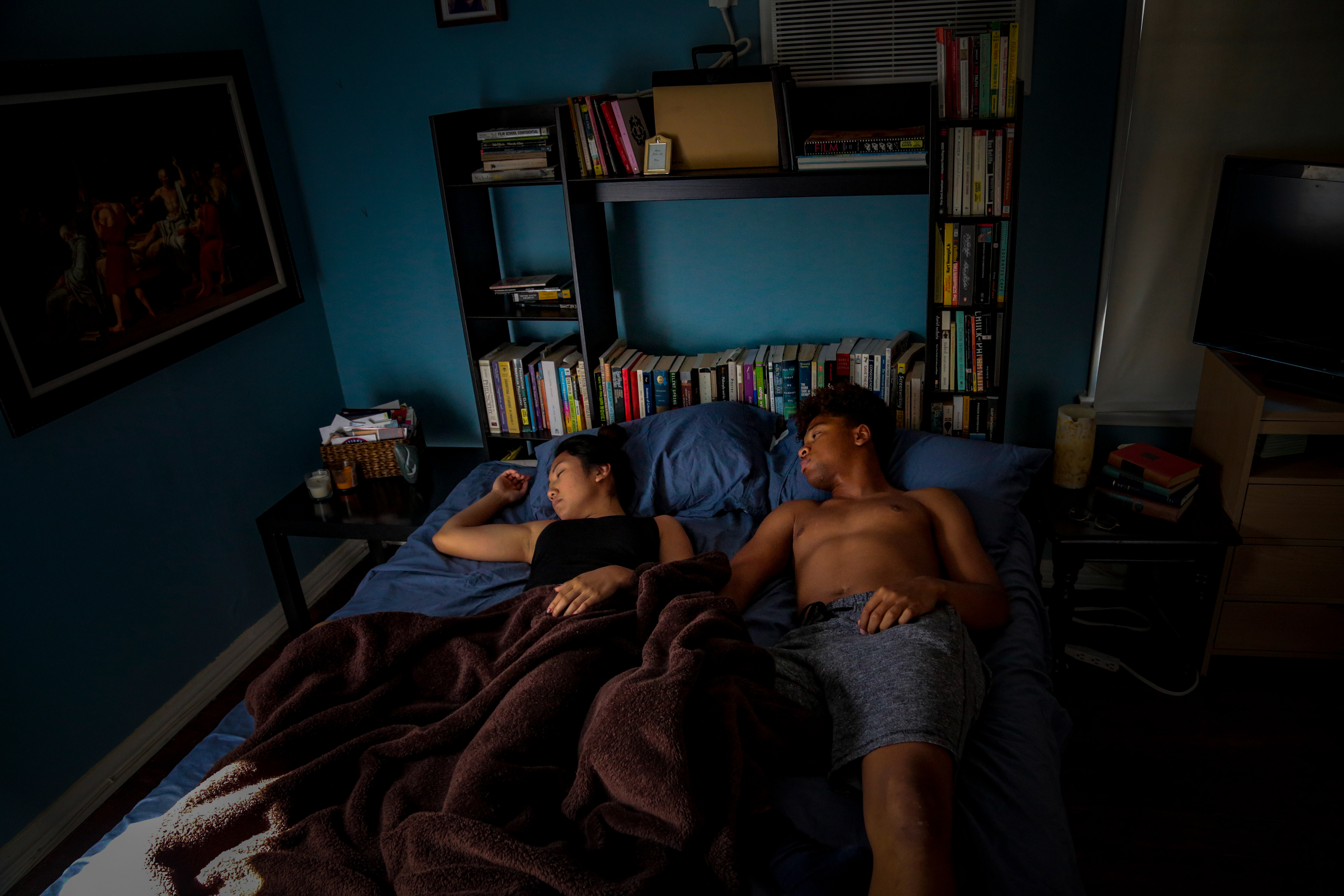 BTS of "Collide" with actors-dancers, Angela Luciano and Eric W. Luciano