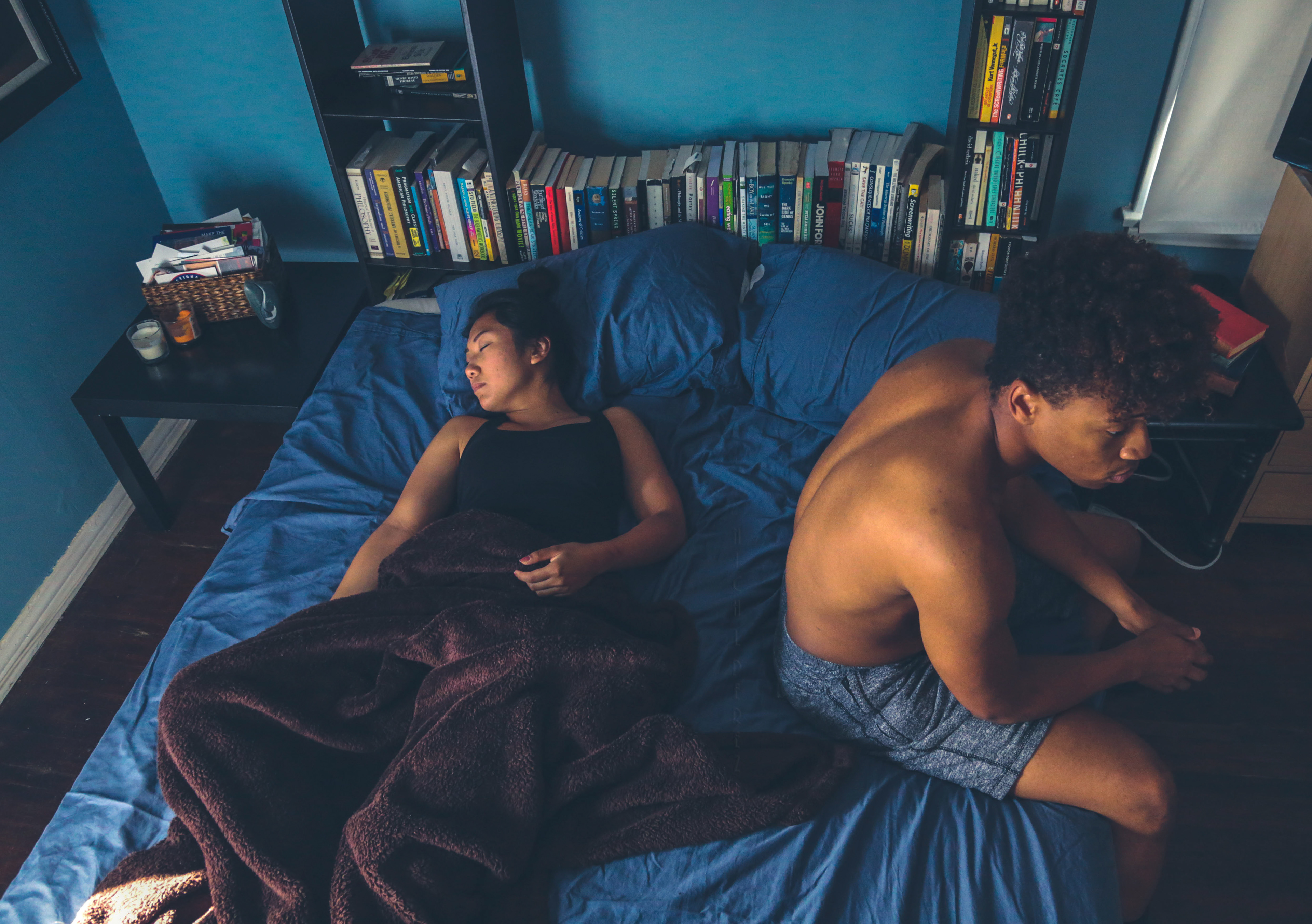 BTS of "Collide" with actors-dancers, Angela Luciano and Eric W. Luciano