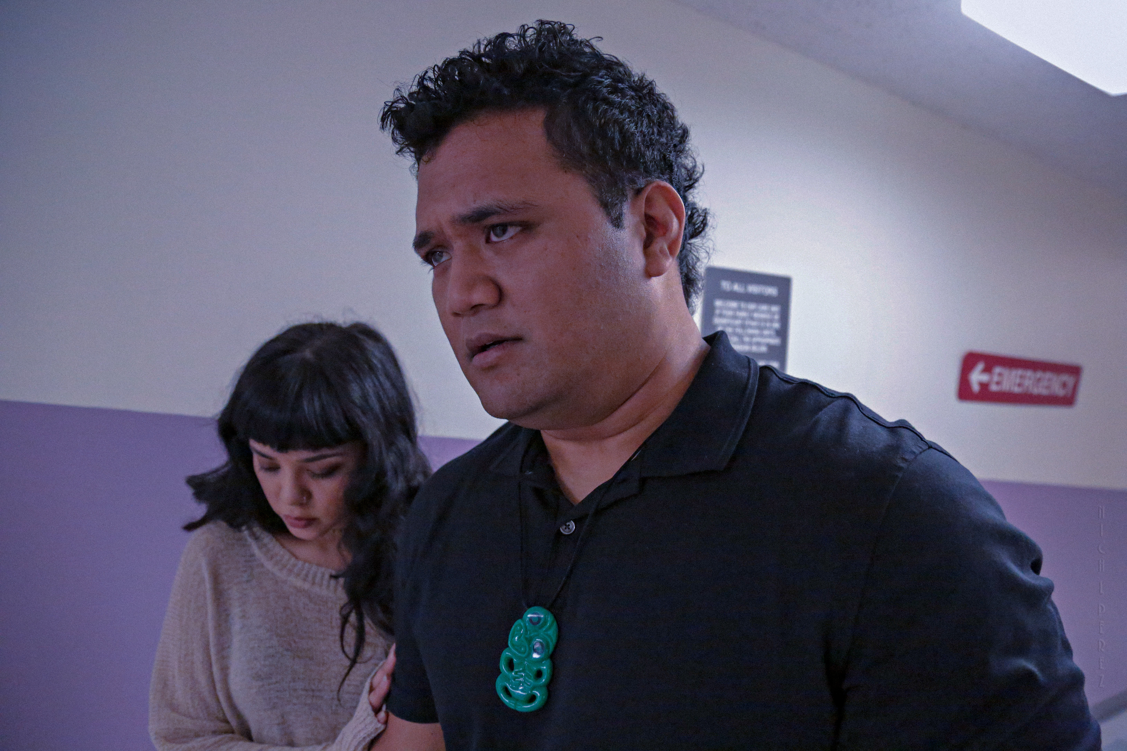 Hospital Scene with Sam Puefua and Alyssa Bernal,  BTS of "Pōuri" 