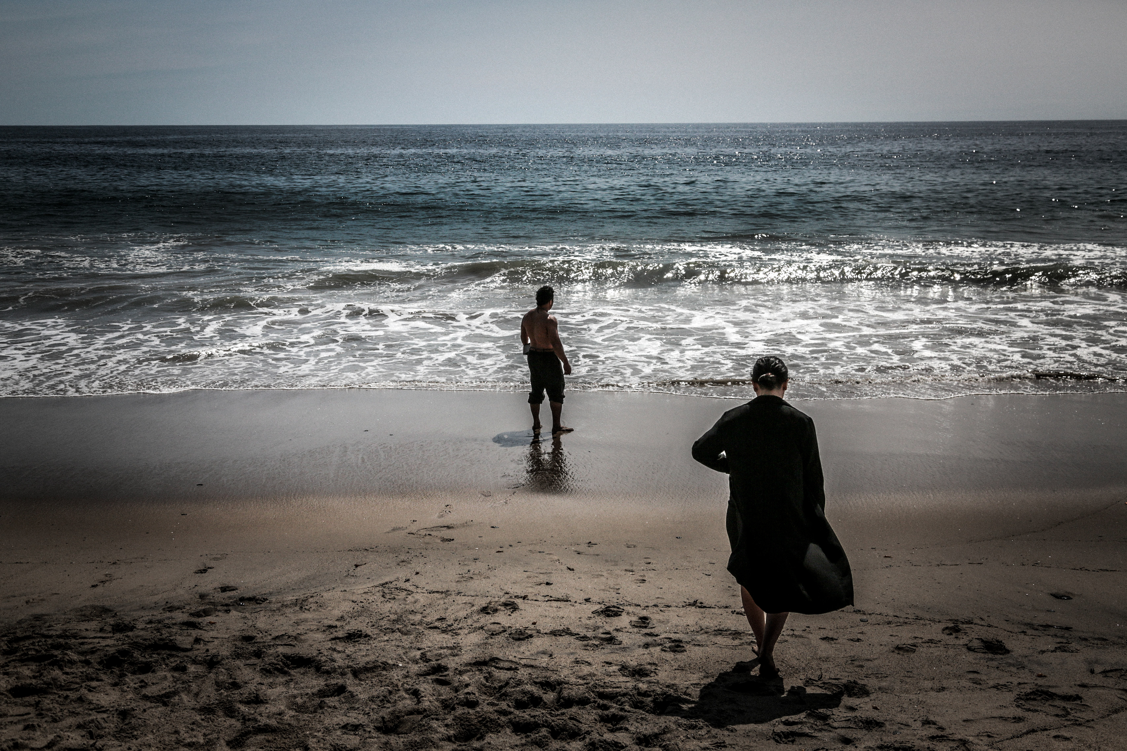 Final shot from BTS of "Pōuri" with Alyssa Bernal and Sam Puefua