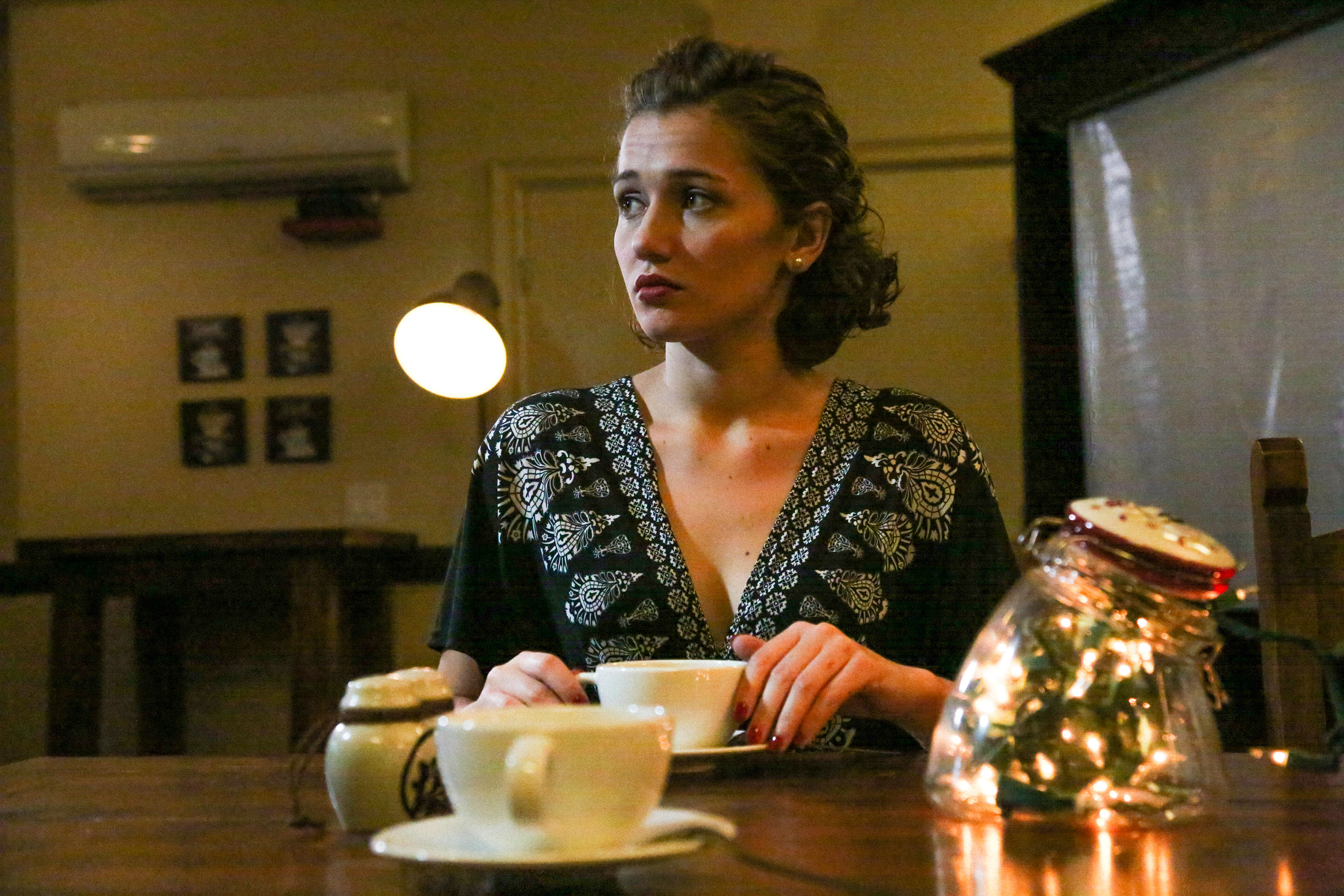 The final shot of  Jordan Knapp as Sarah  in "As We Were"