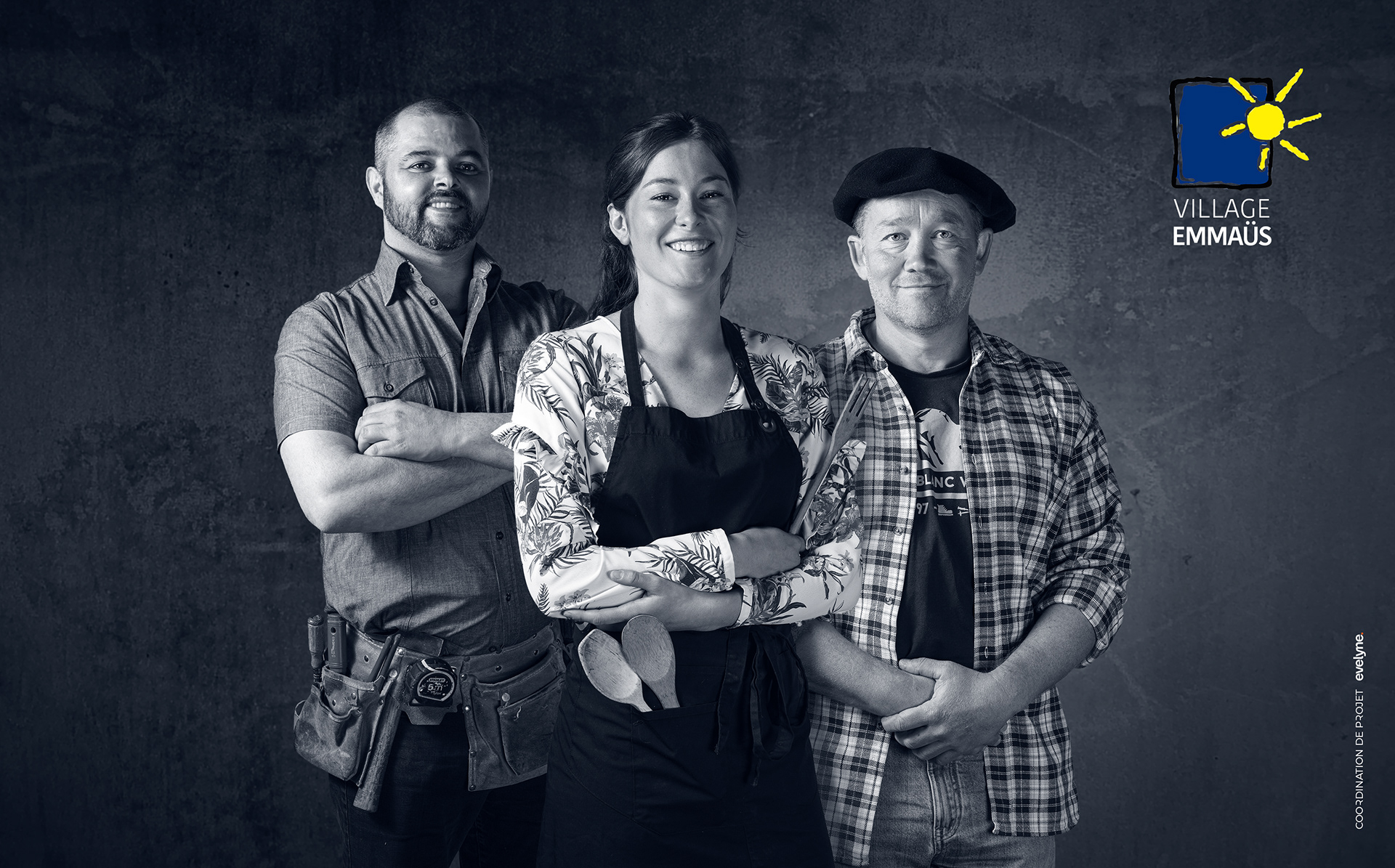 Shooting portraits individuels pour une campagne de recrutement