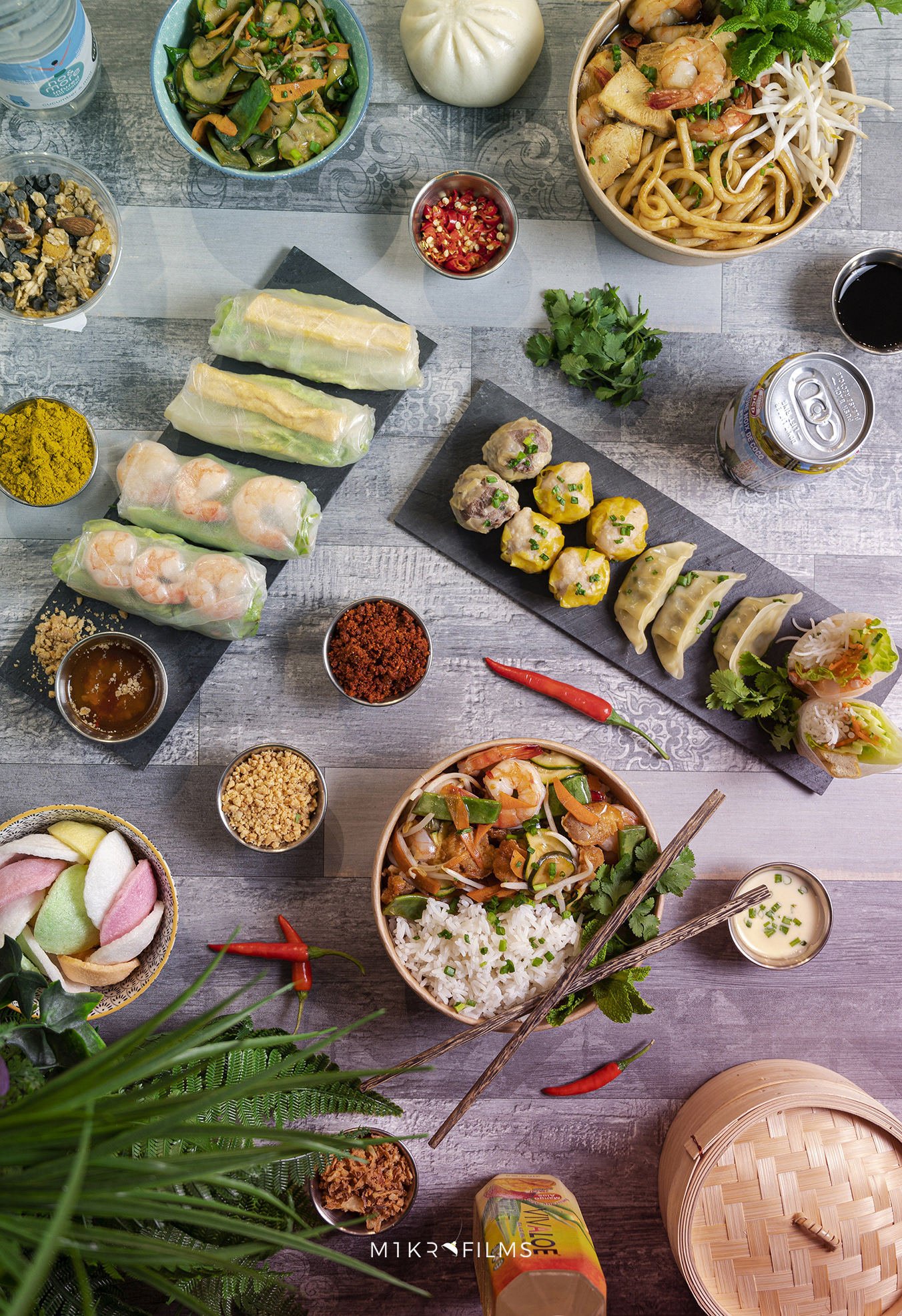 Shooting culinaire carte de menu + web