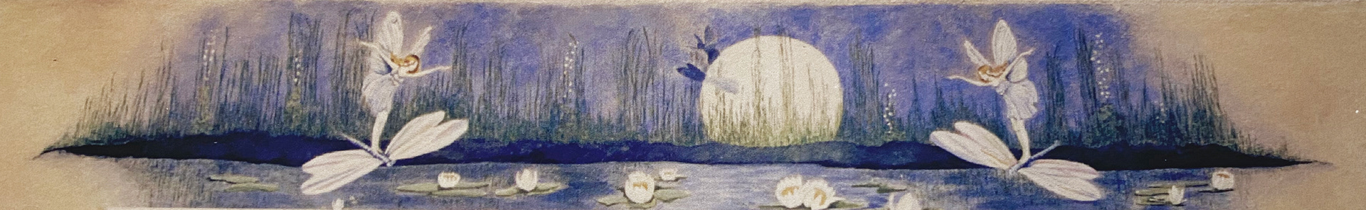 MURAL ABOVE FRENCH DOORS