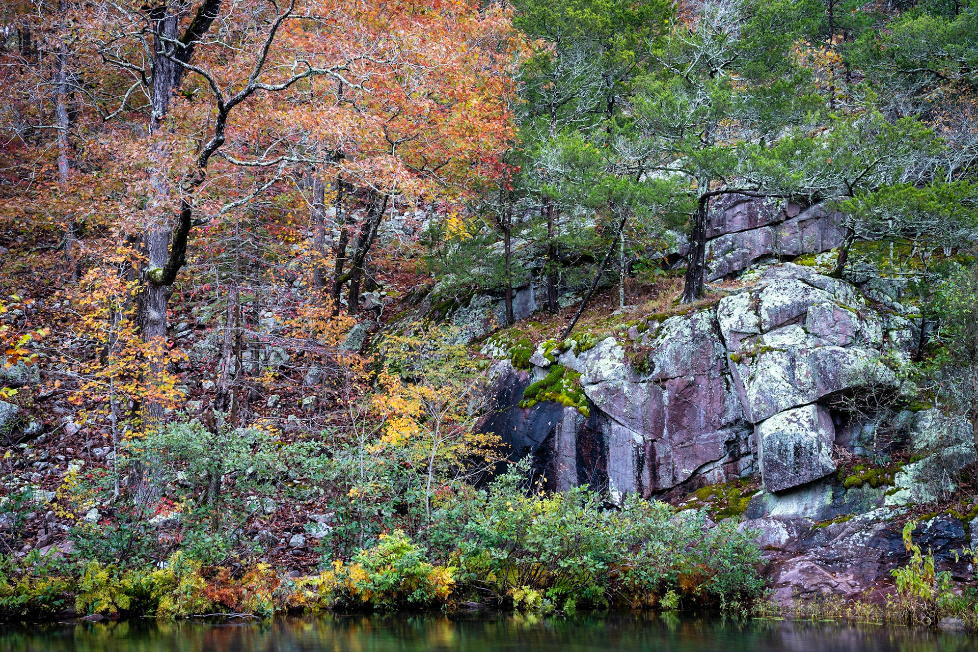 Rocky Creek Falls #12 : Missouri, October 2019