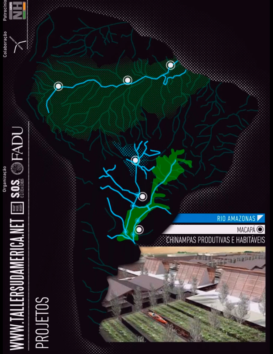 Proyecto CHINAMPA exhibido en Bienales de Arquitectura