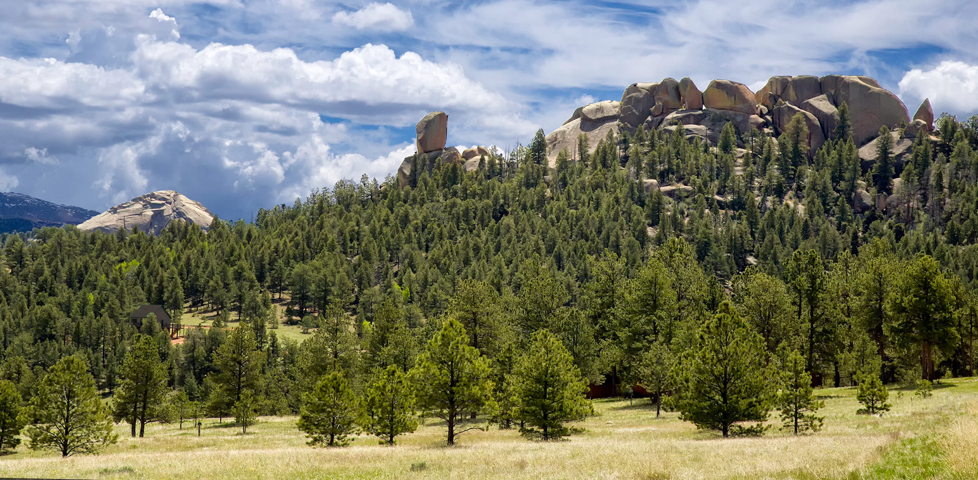 Majestic Boulders en route to Cripple Creek, Colorado
