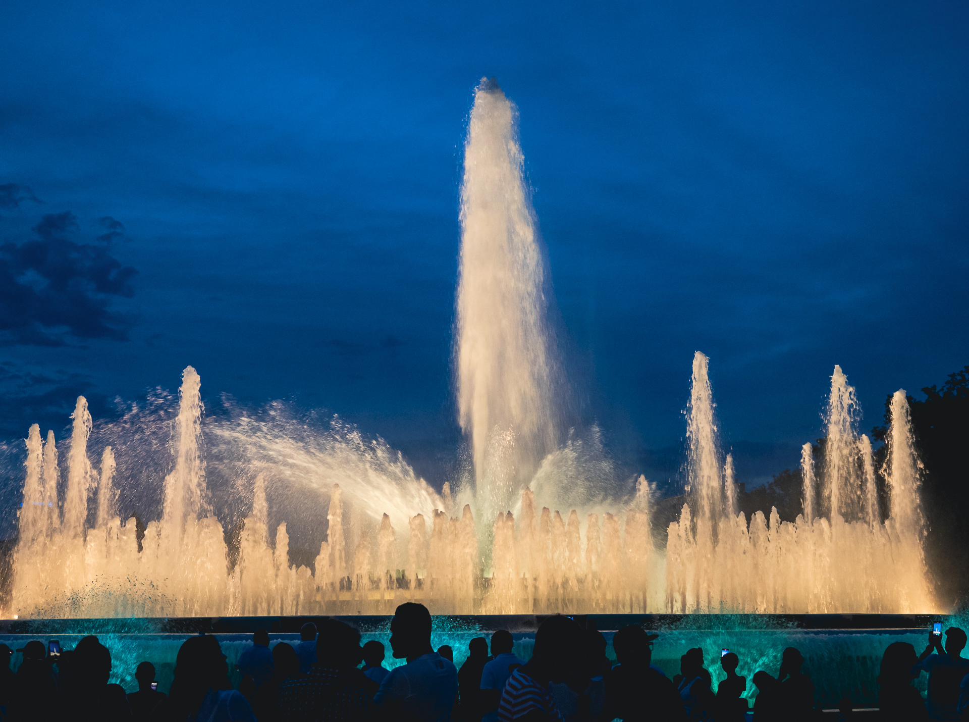 Magic Fountain Evening