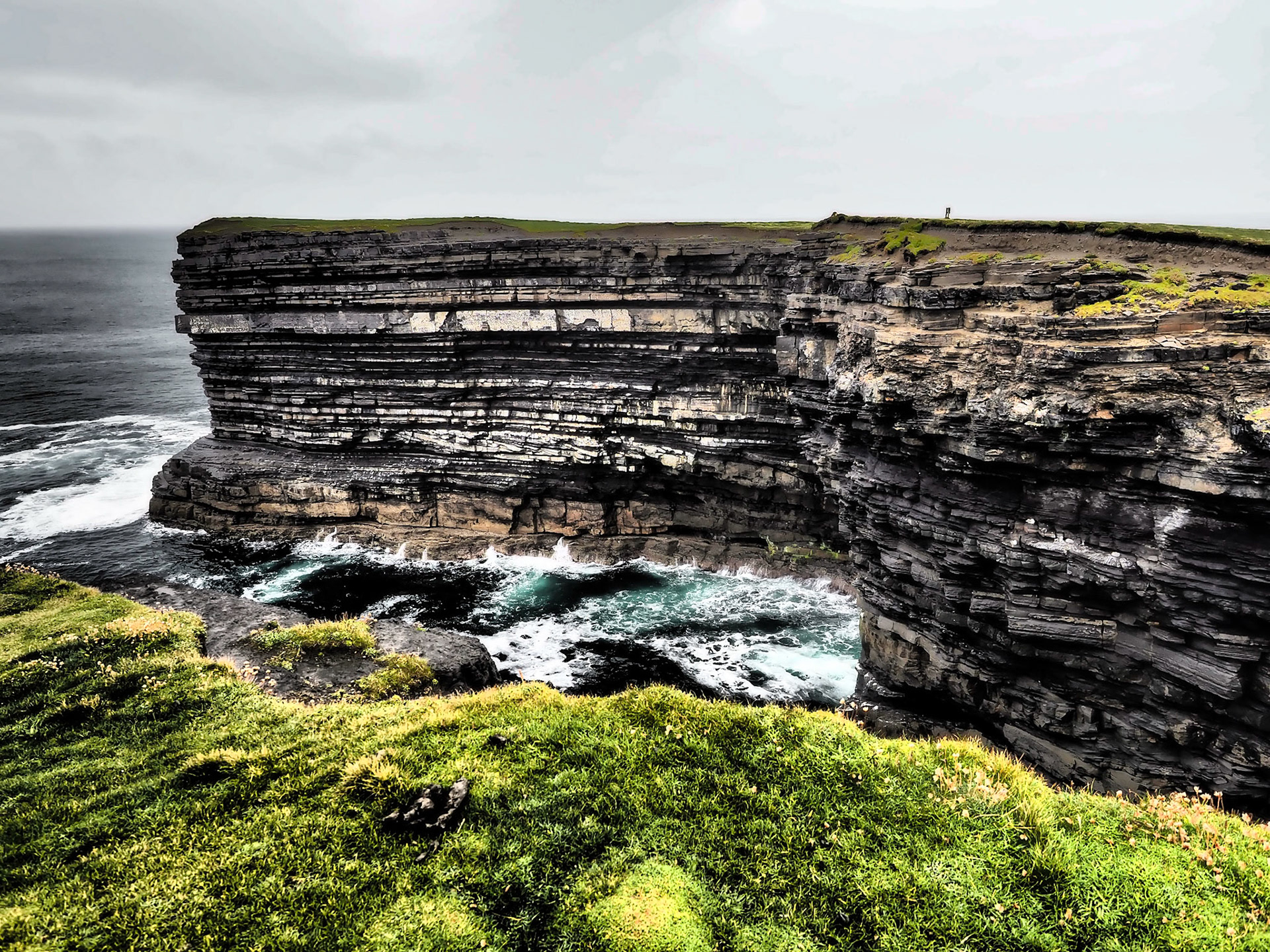 Dramatic Downpatrick Head