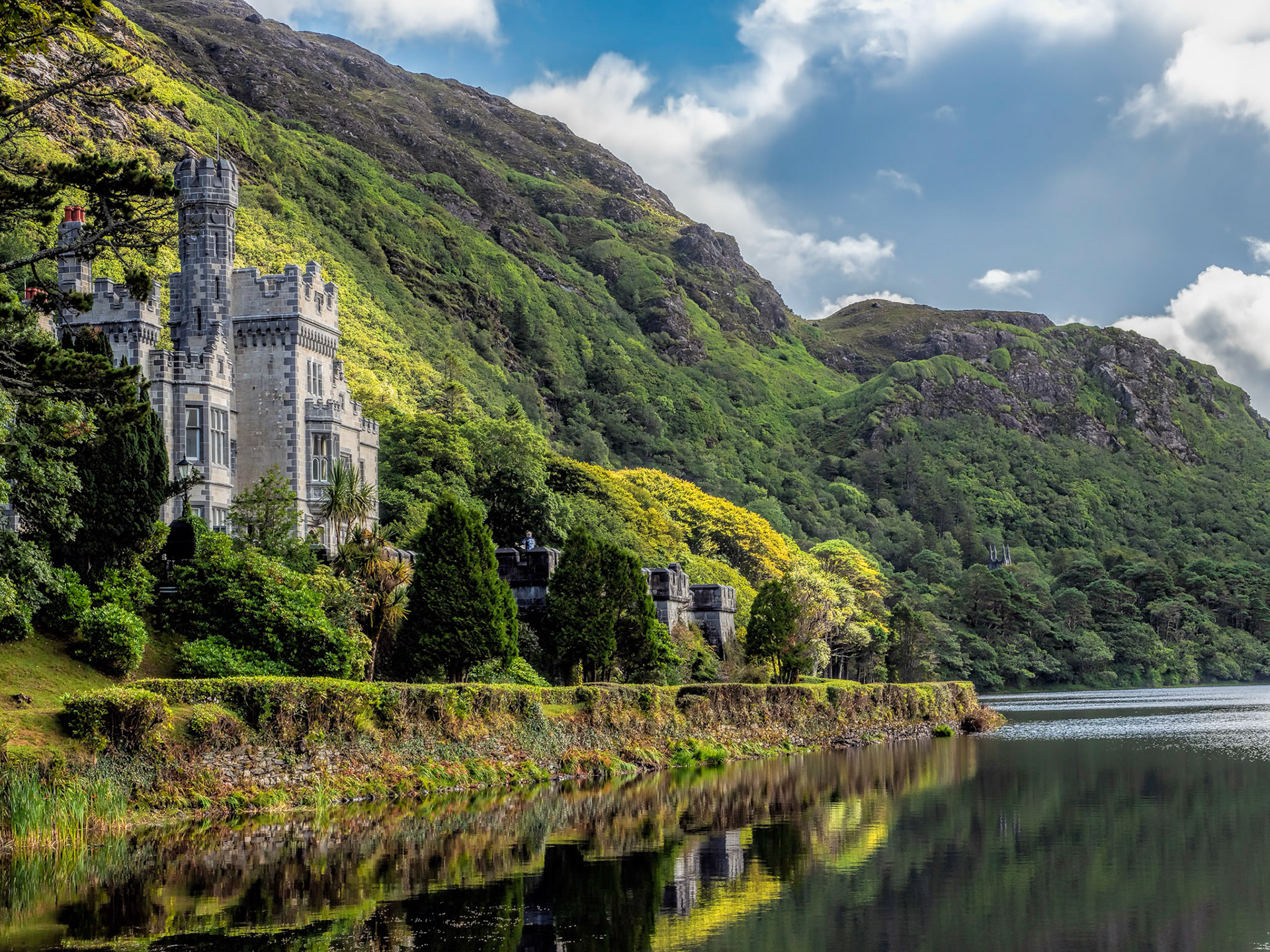 Kylemore Abbey View