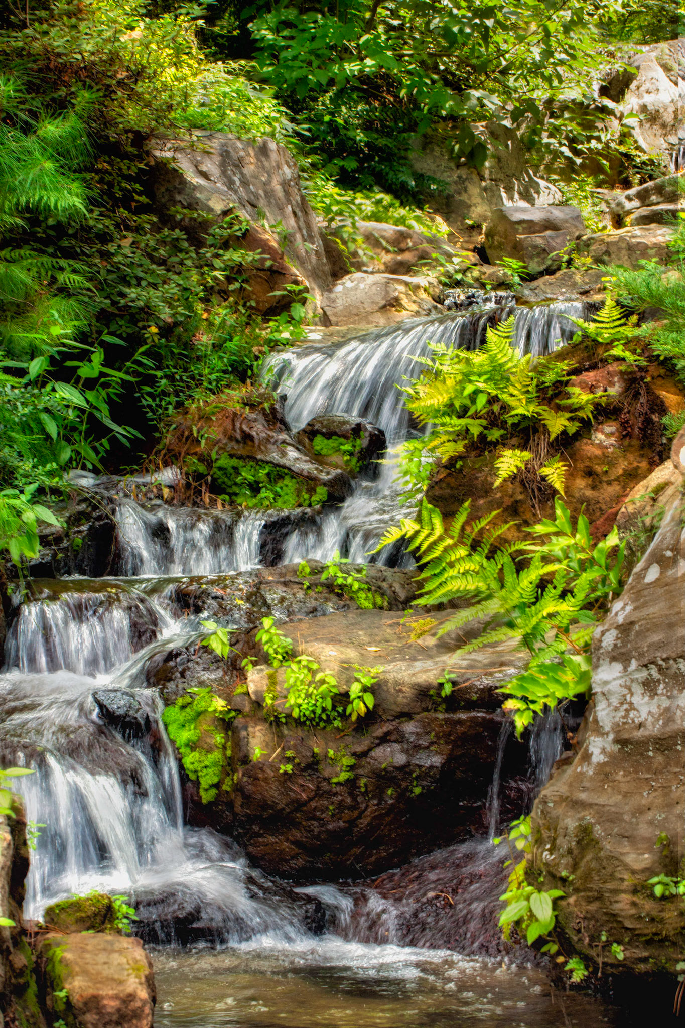 Waterfall at Hot Springs