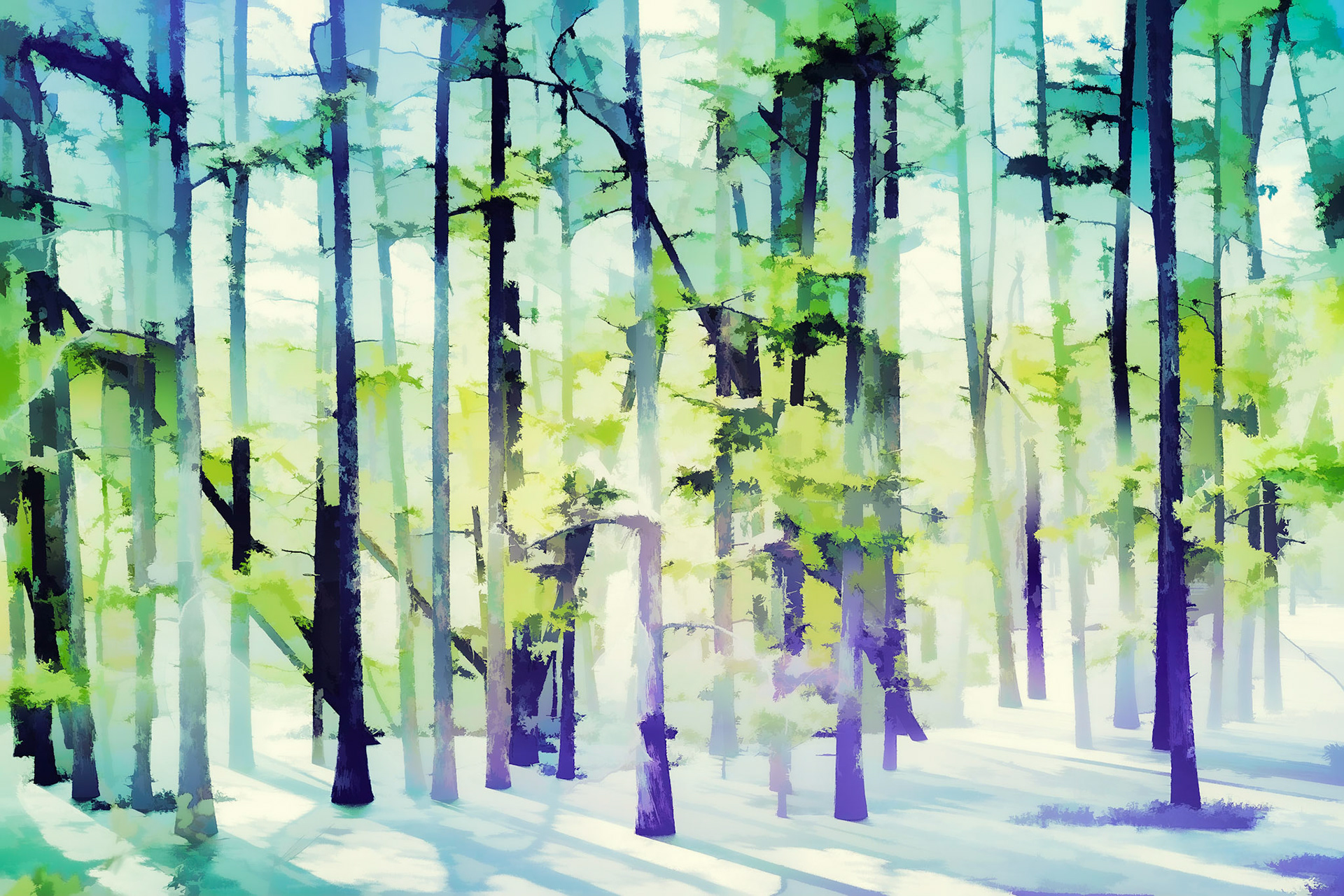 Woodland Abstract