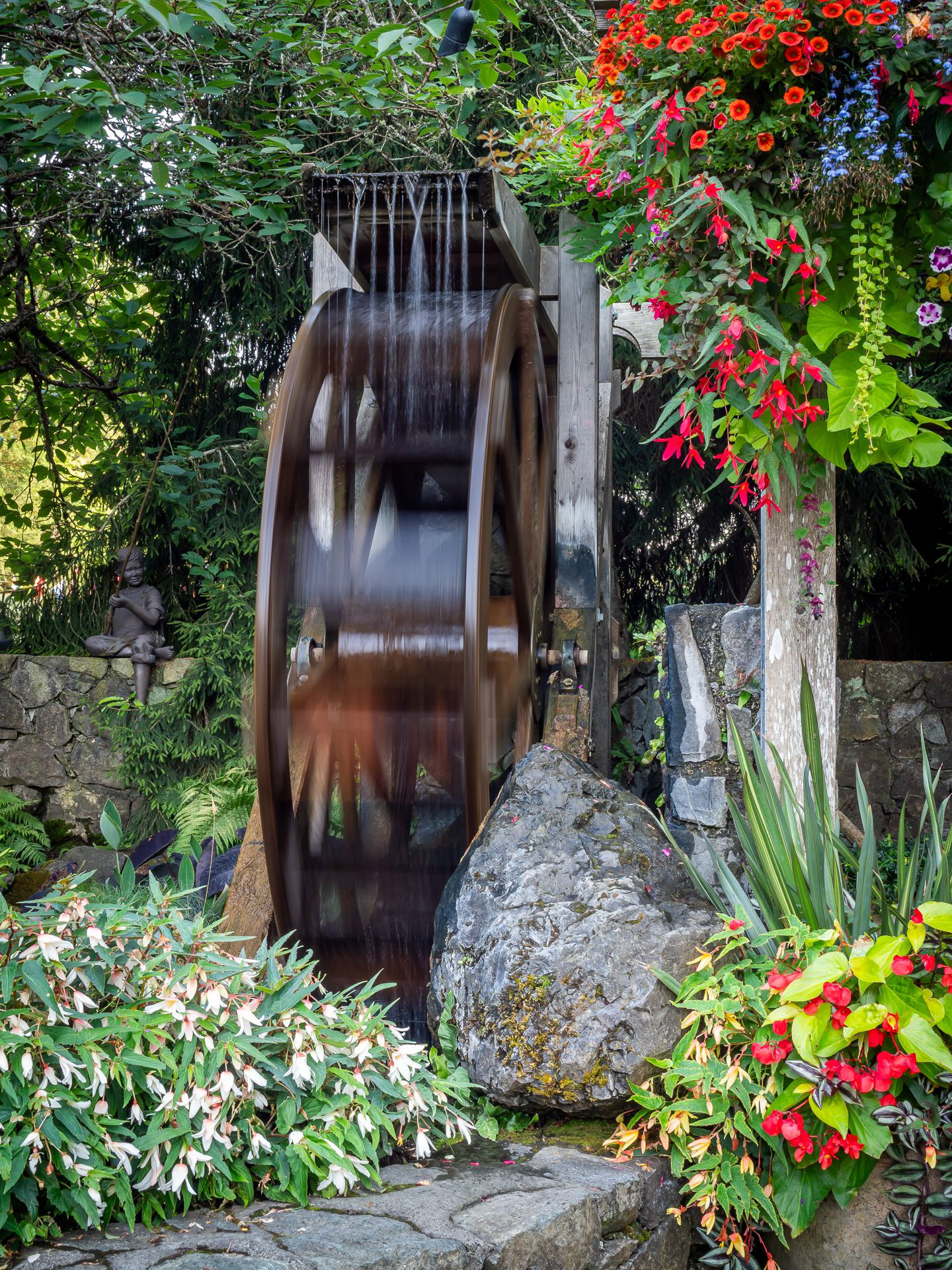 Water Wheel at Butchart