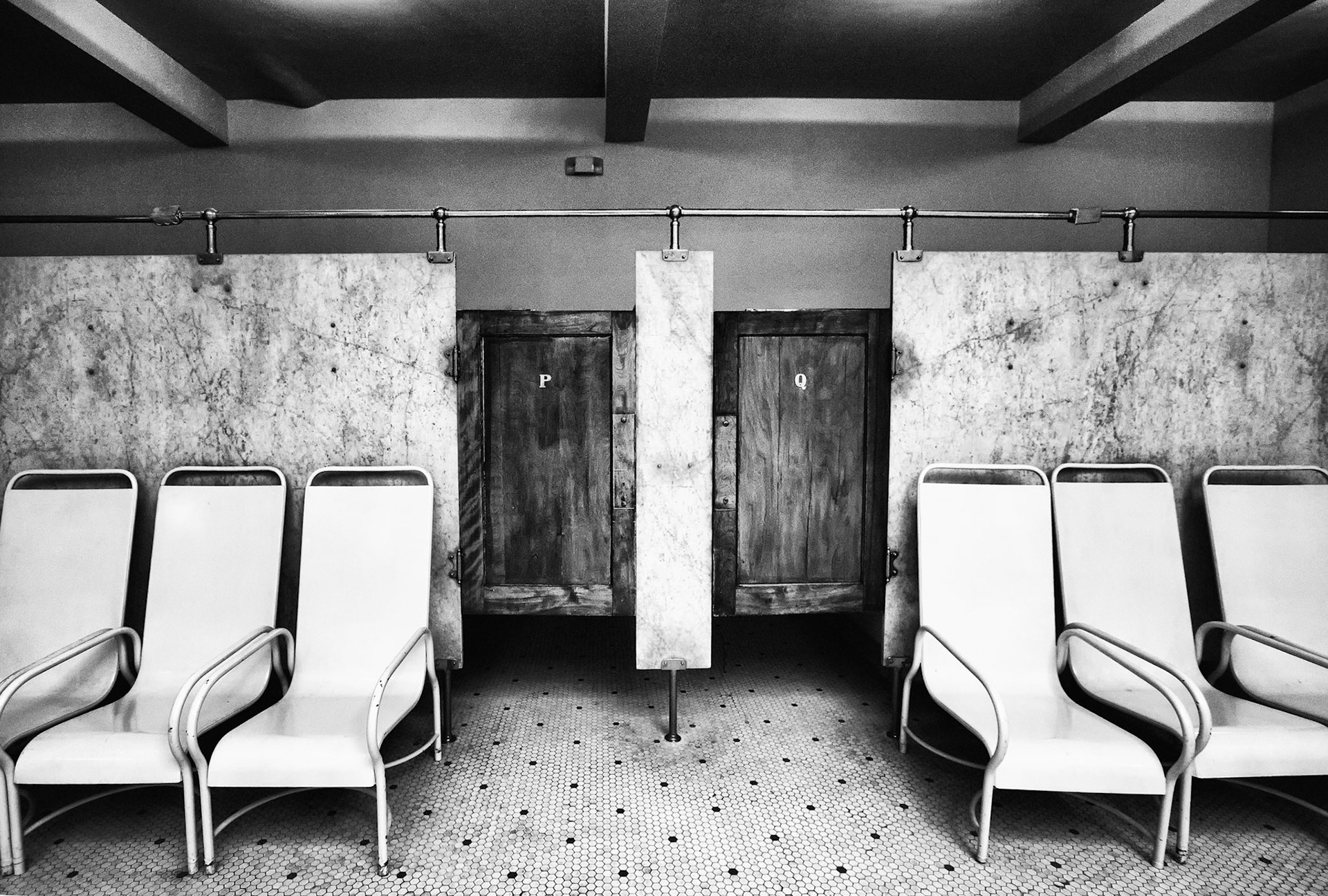 Changing Room B&W