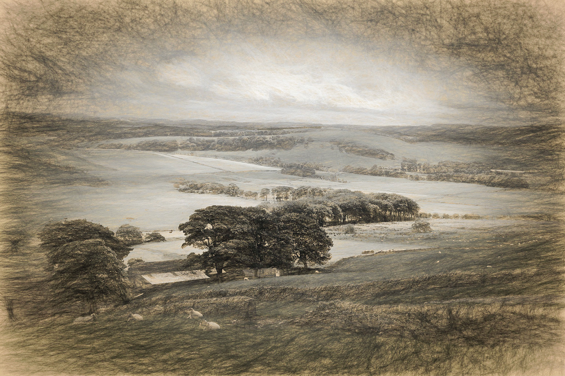 English Pastoral 3 Pencil