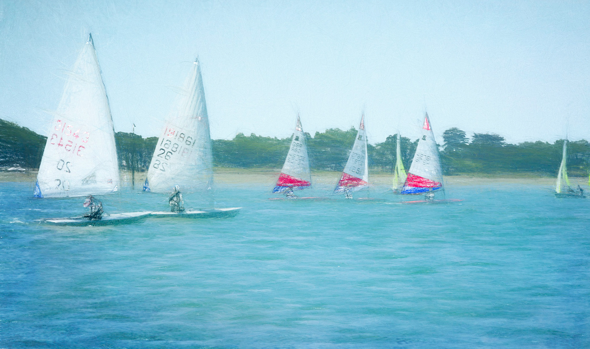Racing at West Wittering