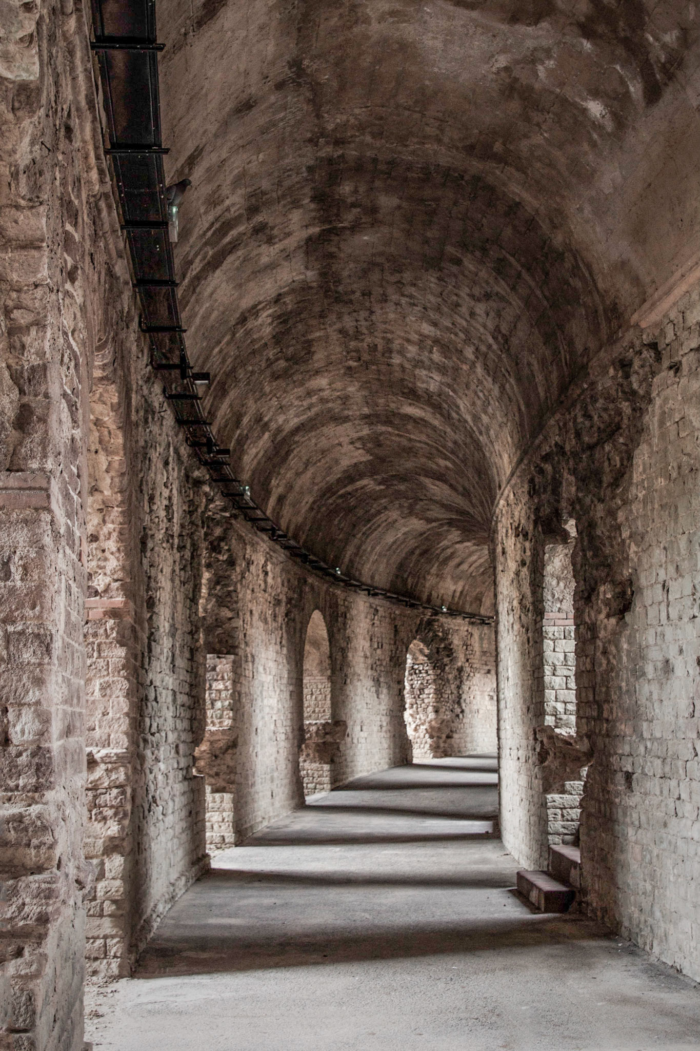 Arched Hallway