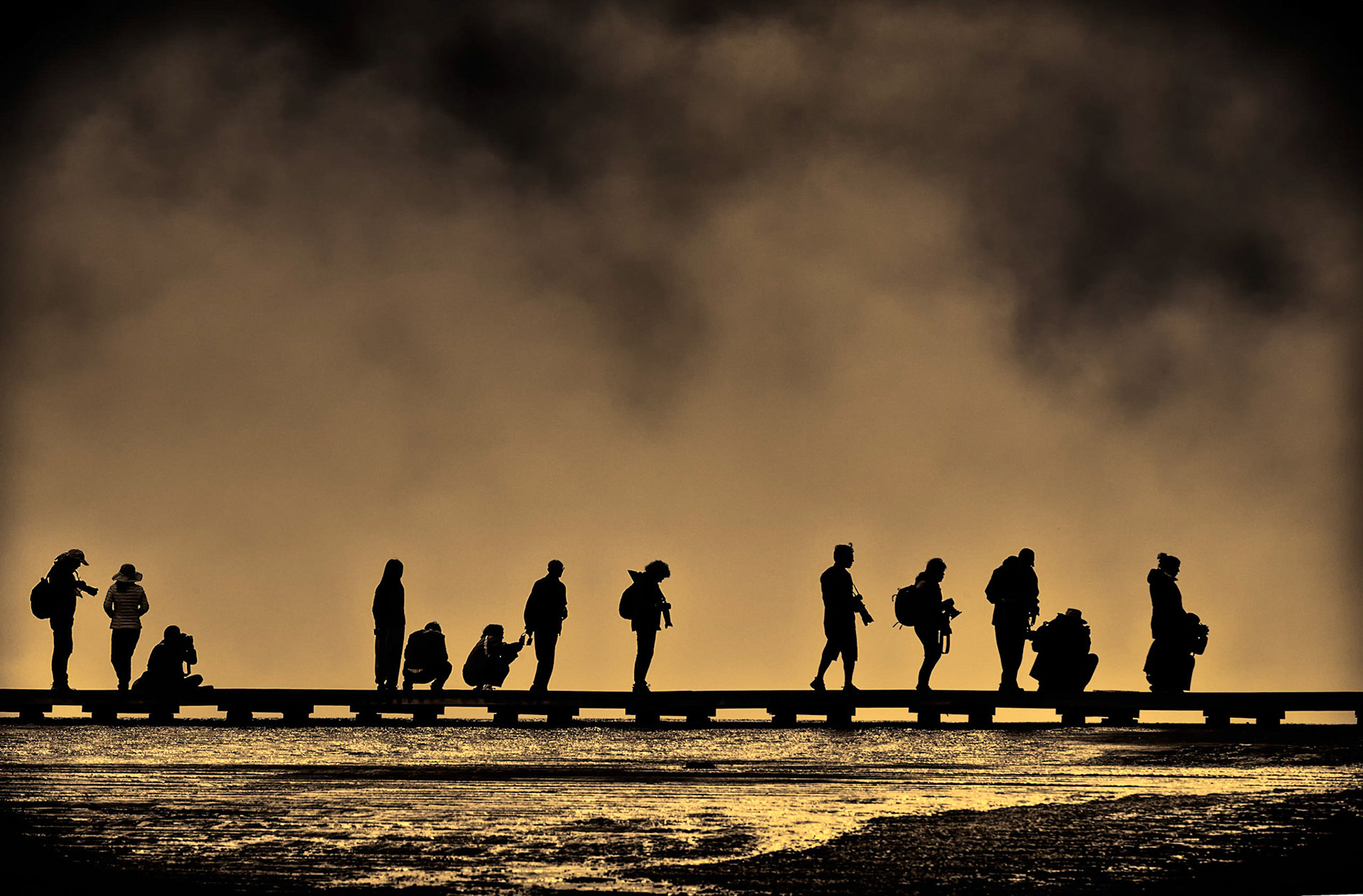 Tourist Line Up