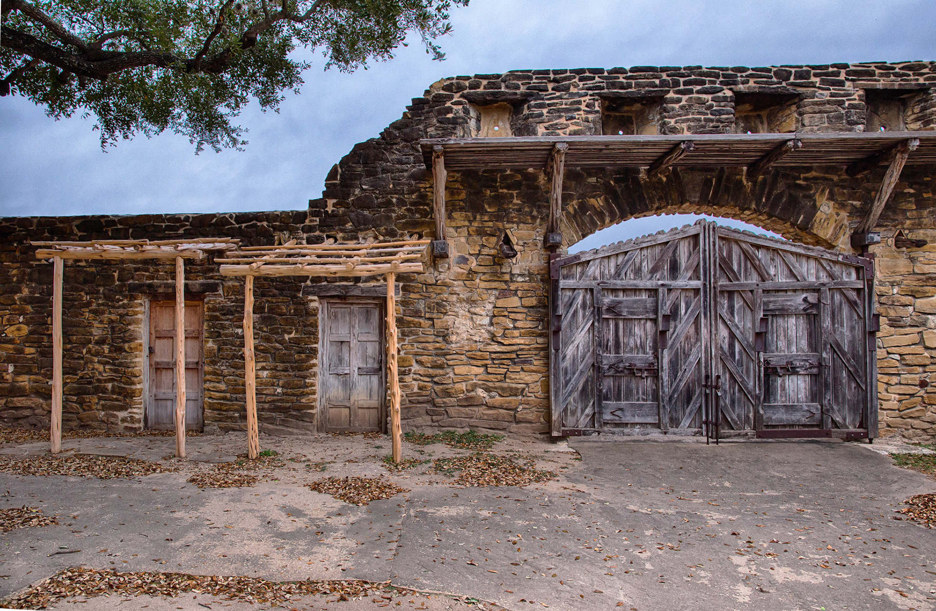Two Doors and a Gate