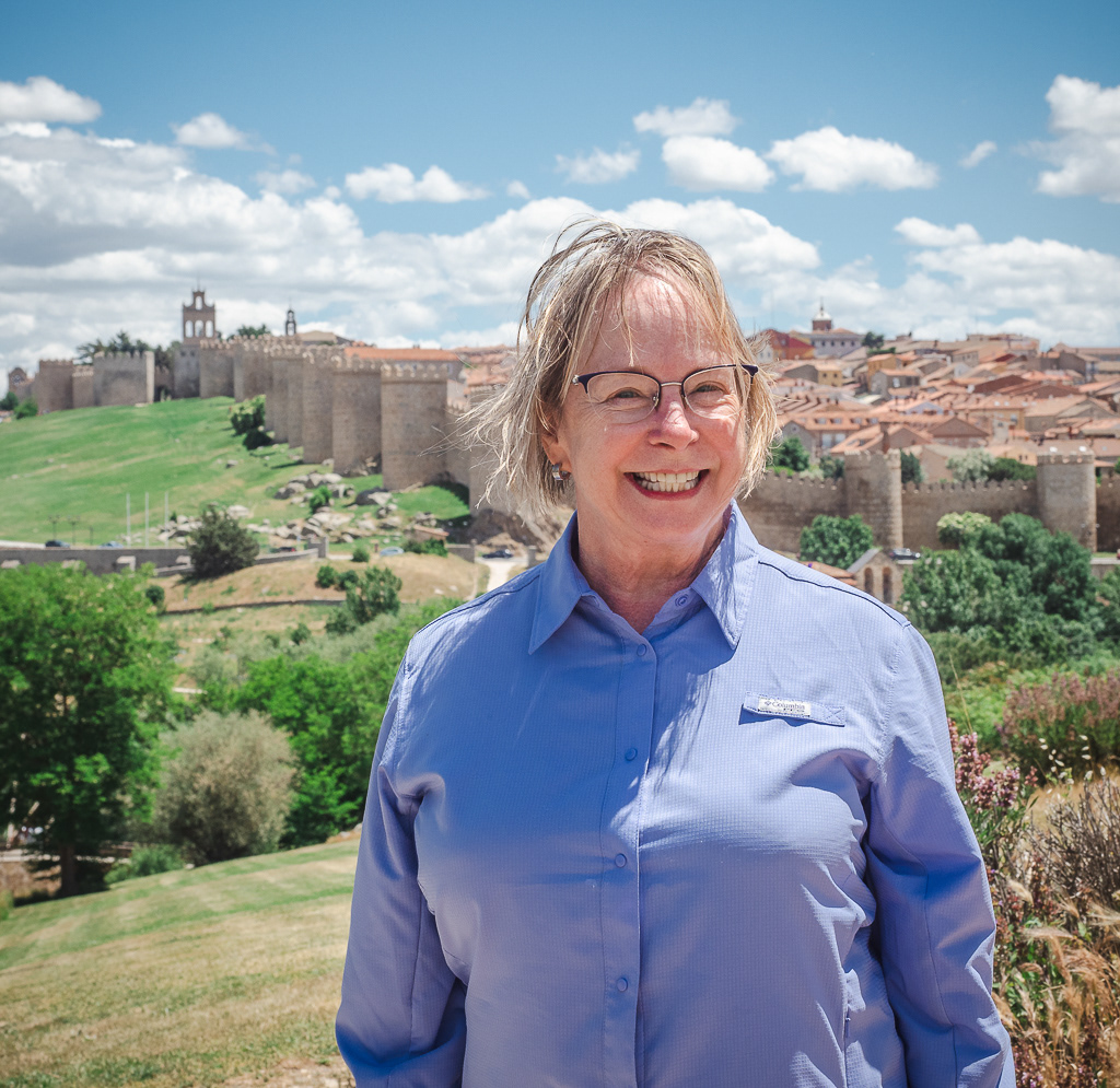 Sharon at the Walled City