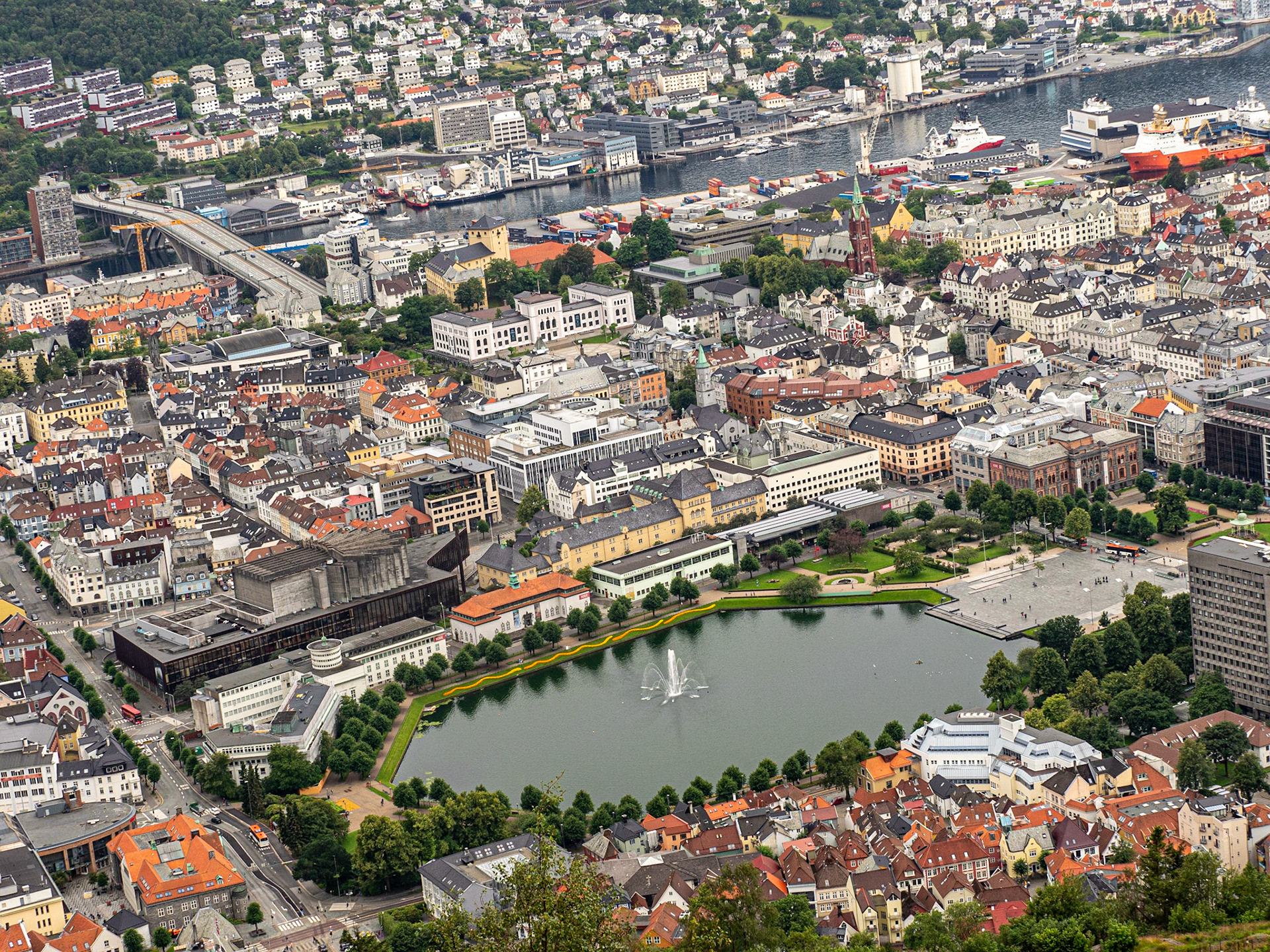 Bergen Town View