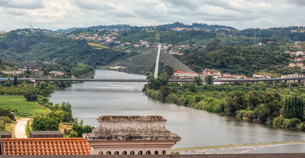 Portuguese View Coimbra Courtyard
