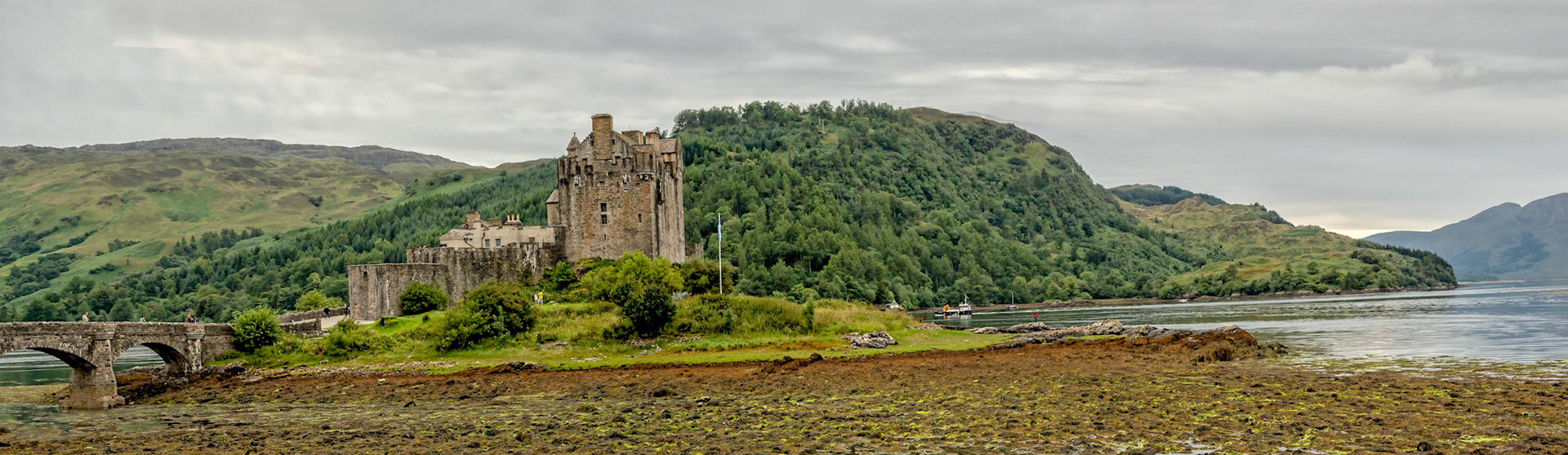 Eilean Donan Castle Panorama