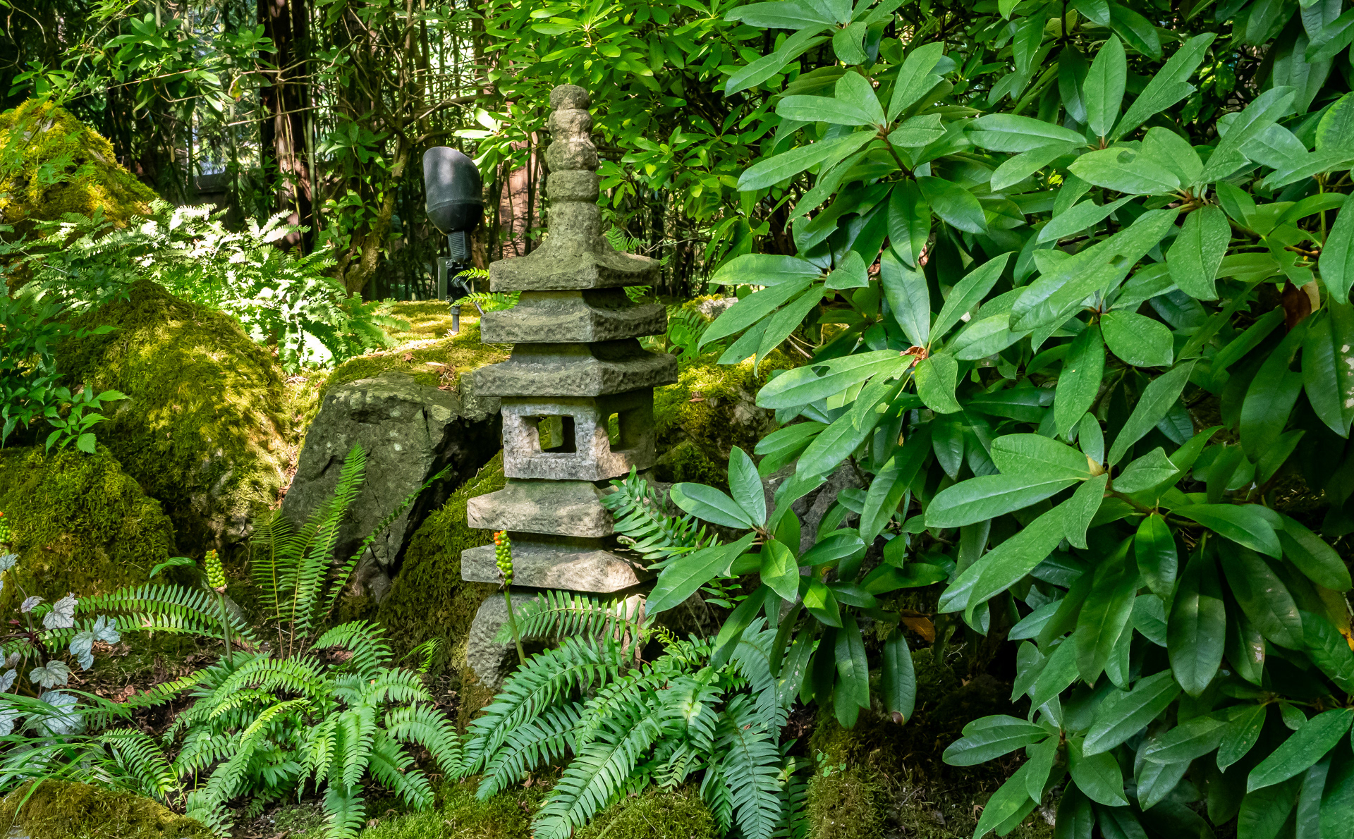 Shrine in Japanese Garden