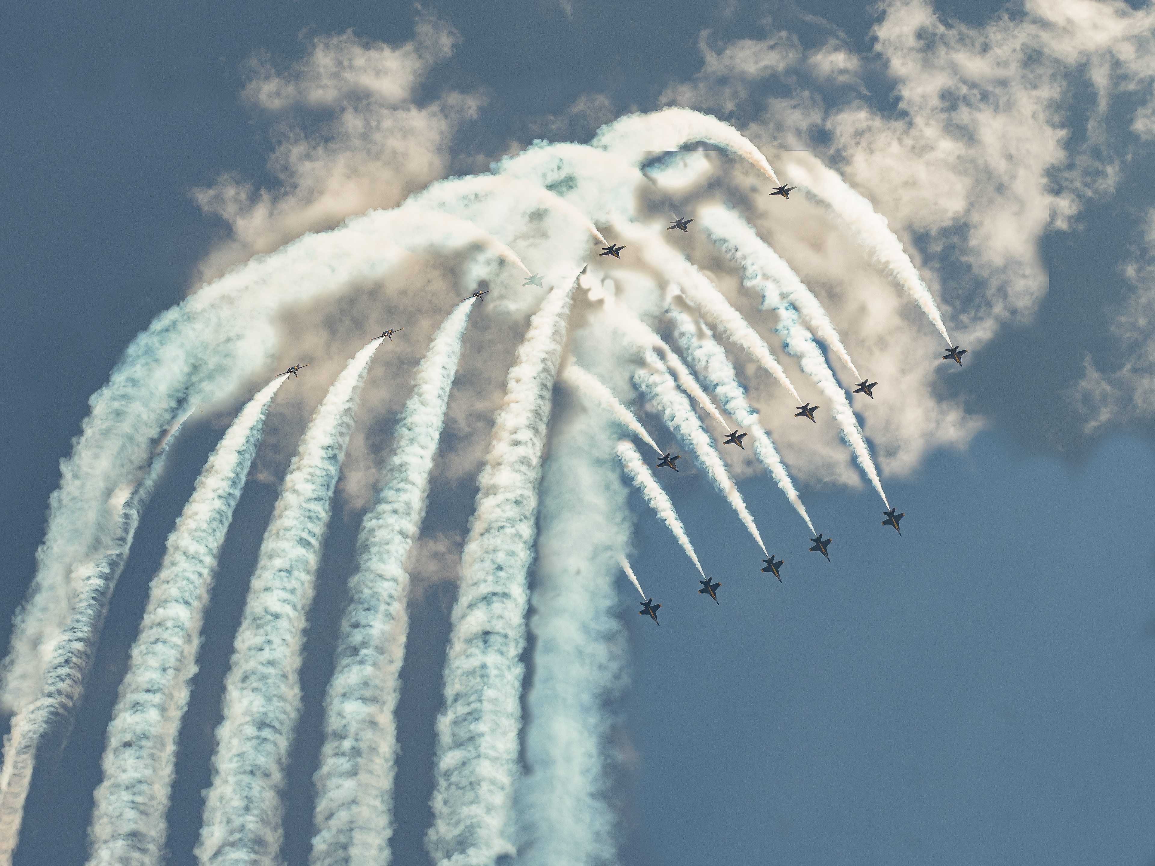 Thrilling Blue Angels