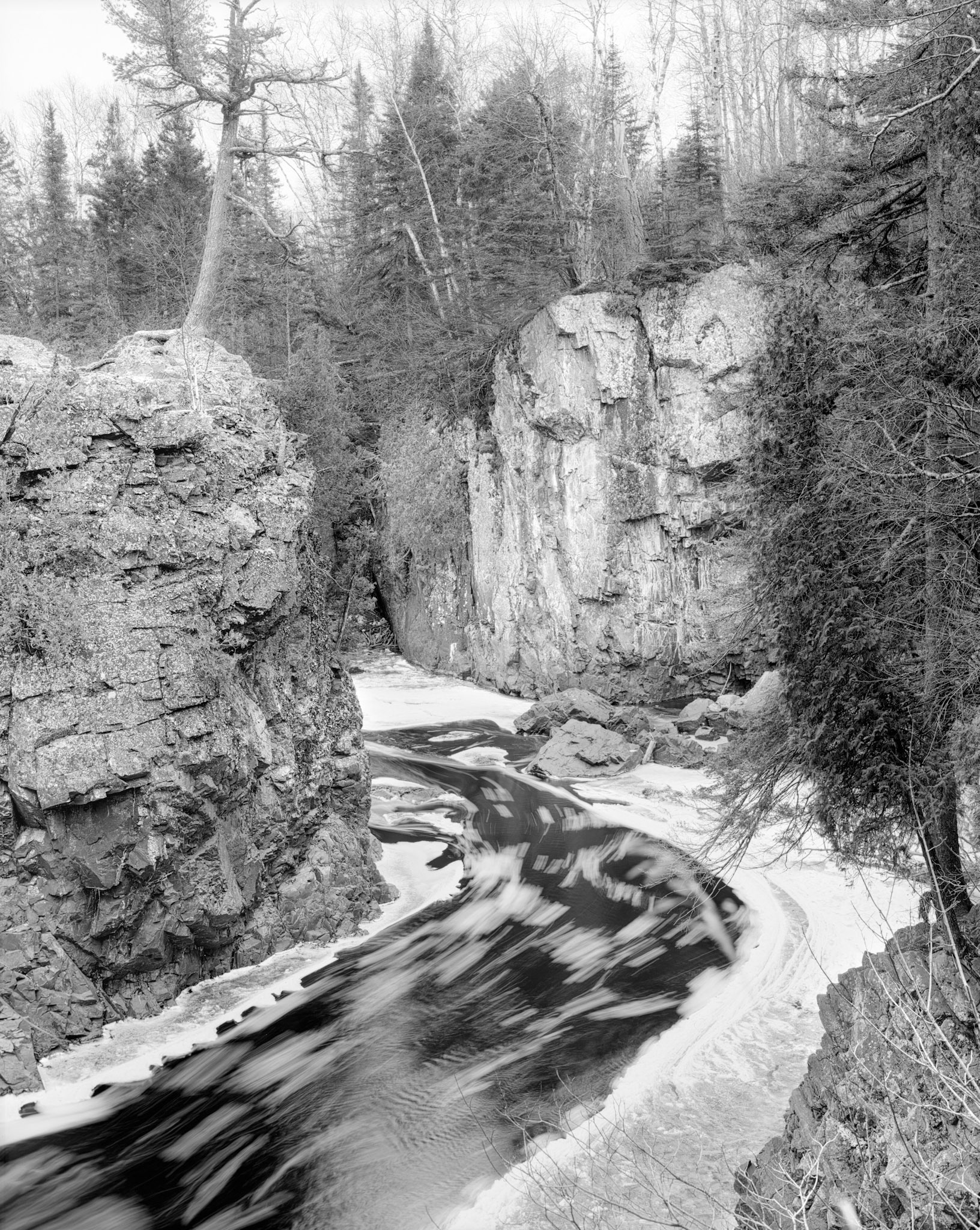 Baptism River, North Shore of Lake Superior, 2024.